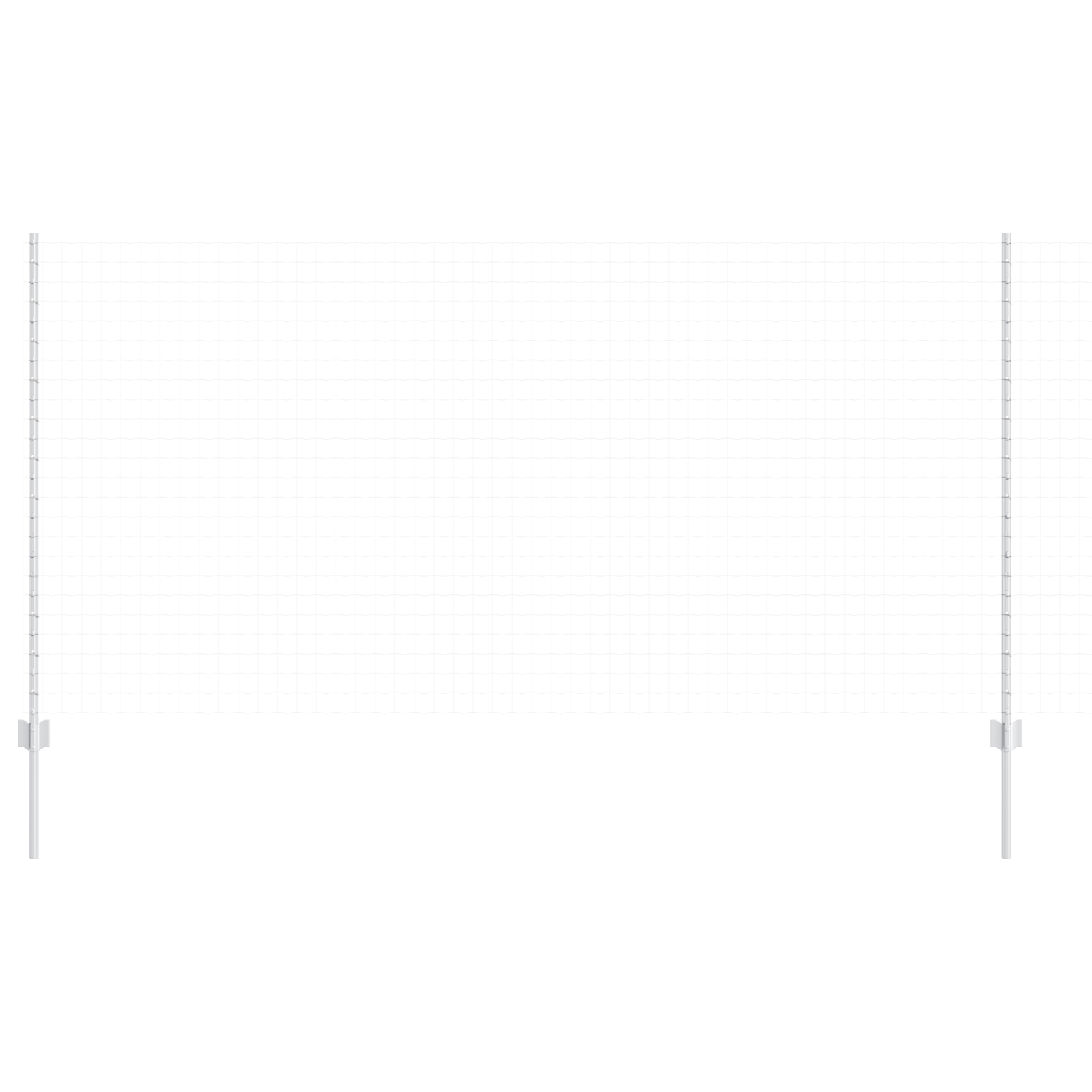 Fence Posts 22 pcs U-Channel 140 cm Galvanised Steel - Image 3