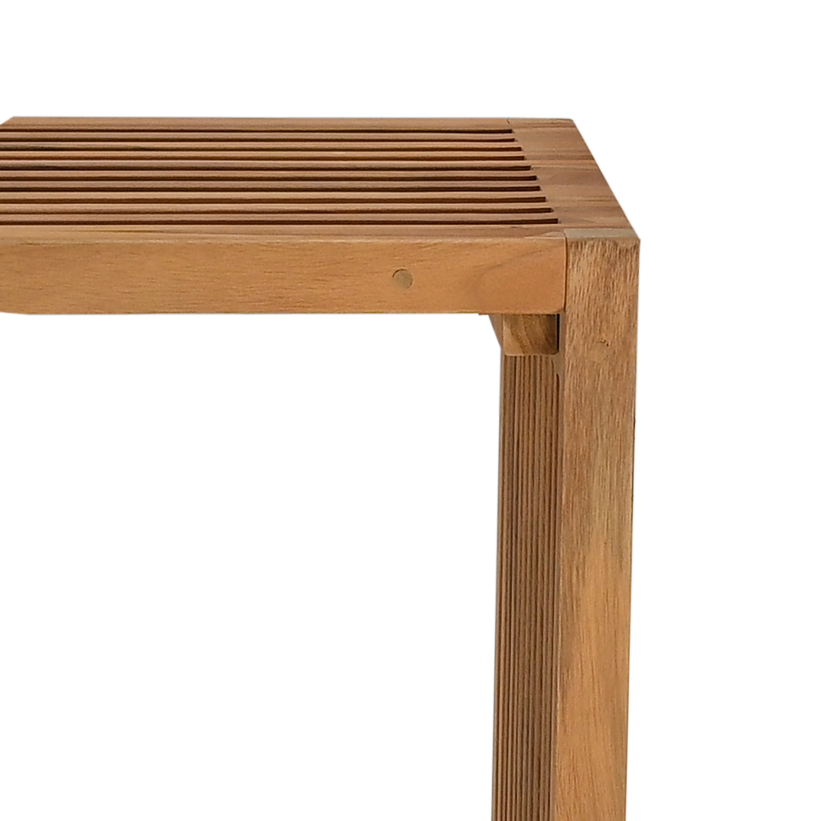 Garden Side Table 50x32.5x35 cm Solid Wood Teak - Image 9