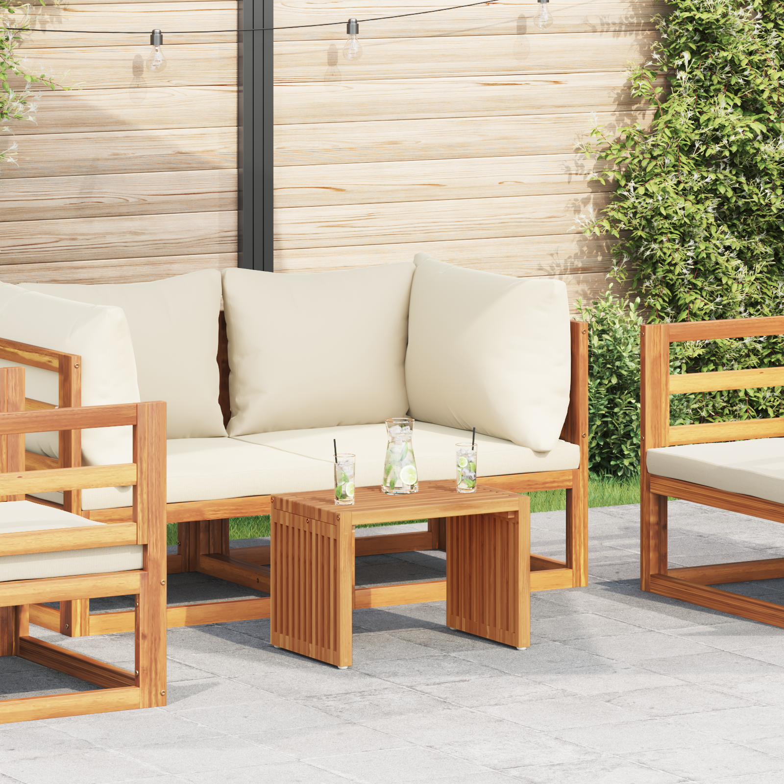 Tuintafel 50×32.5×35 cm Massief Houten Teak