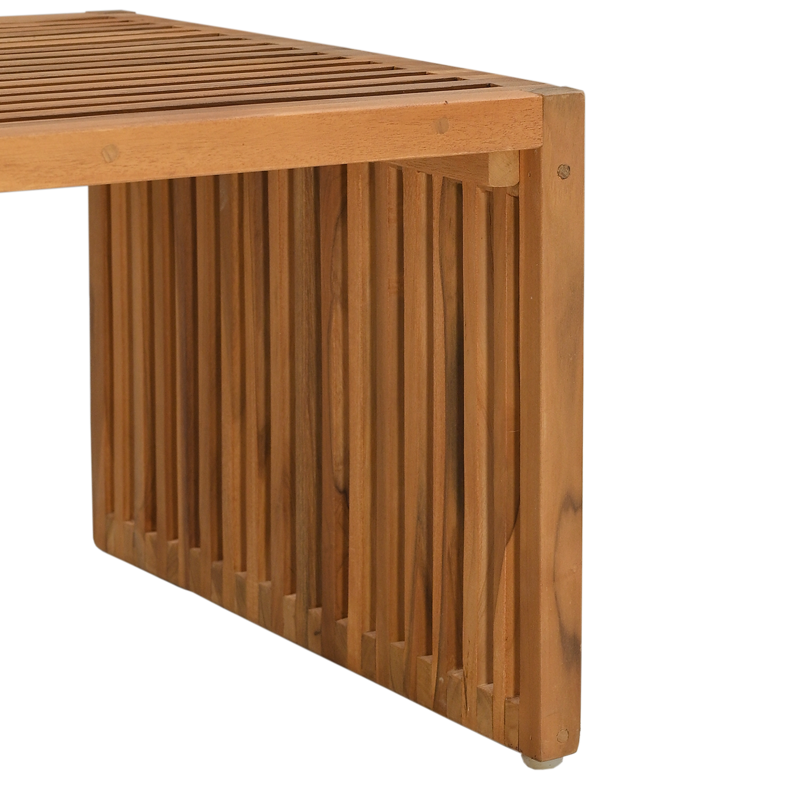 Gartentisch 90x49.7x36 cm Massivholz Teak - Gartenmöbel - Your Garden Eden