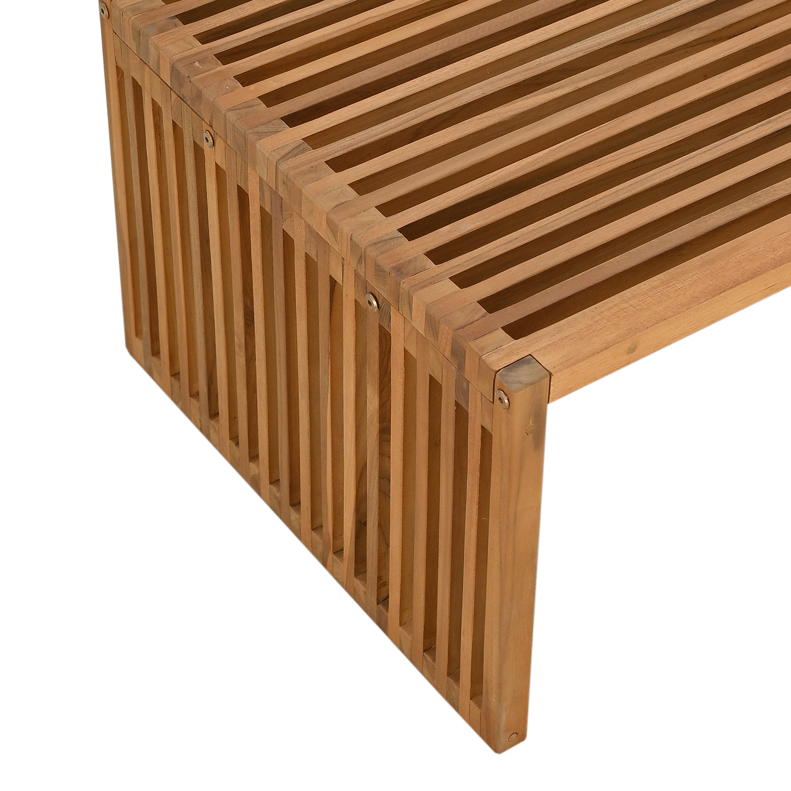 Gartentisch 90x49.7x36 cm Massivholz Teak - Gartenmöbel - Your Garden Eden