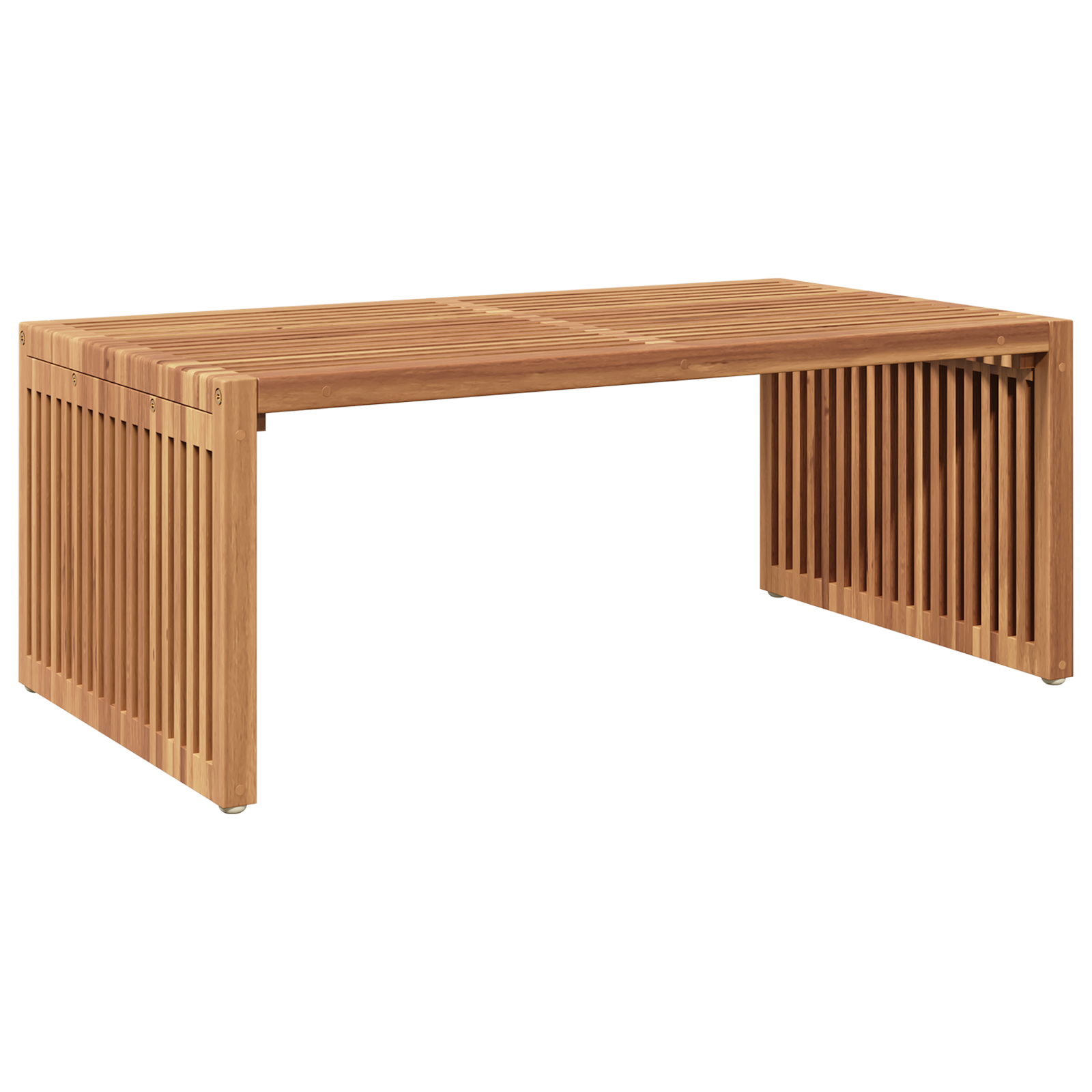 Gartentisch 90x49.7x36 cm Massivholz Teak - Gartenmöbel - Your Garden Eden