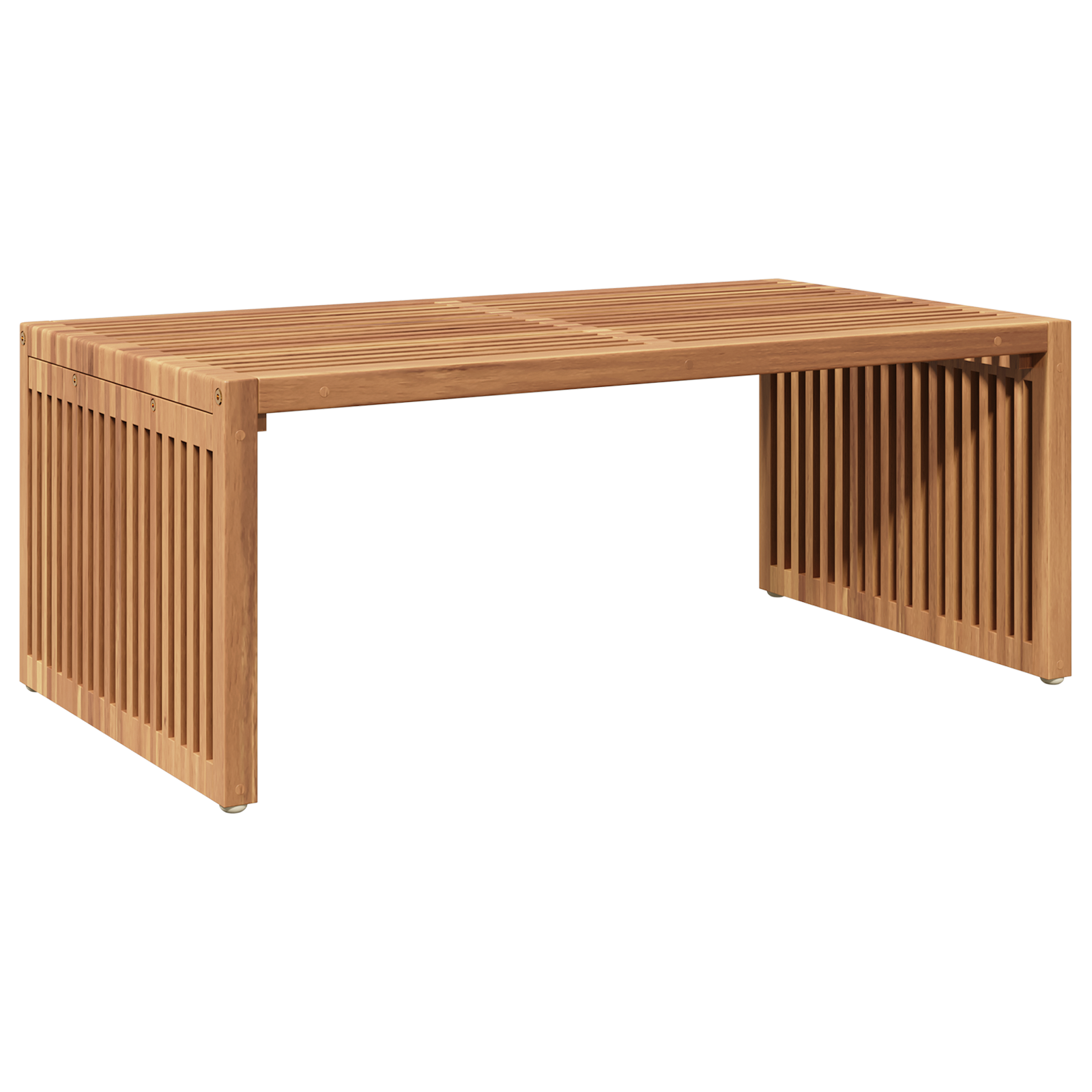 Gartentisch 90x49.7x36 cm Massivholz Teak - Gartenmöbel - Your Garden Eden