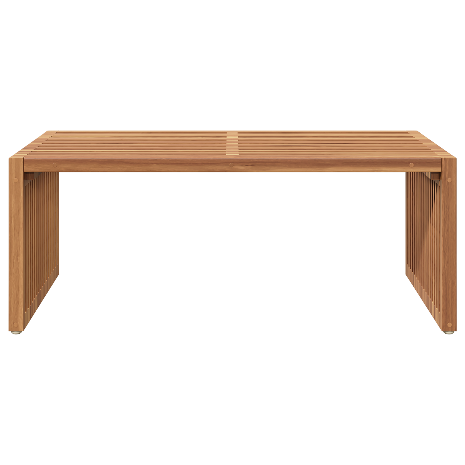 Gartentisch 90x49.7x36 cm Massivholz Teak - Gartenmöbel - Your Garden Eden