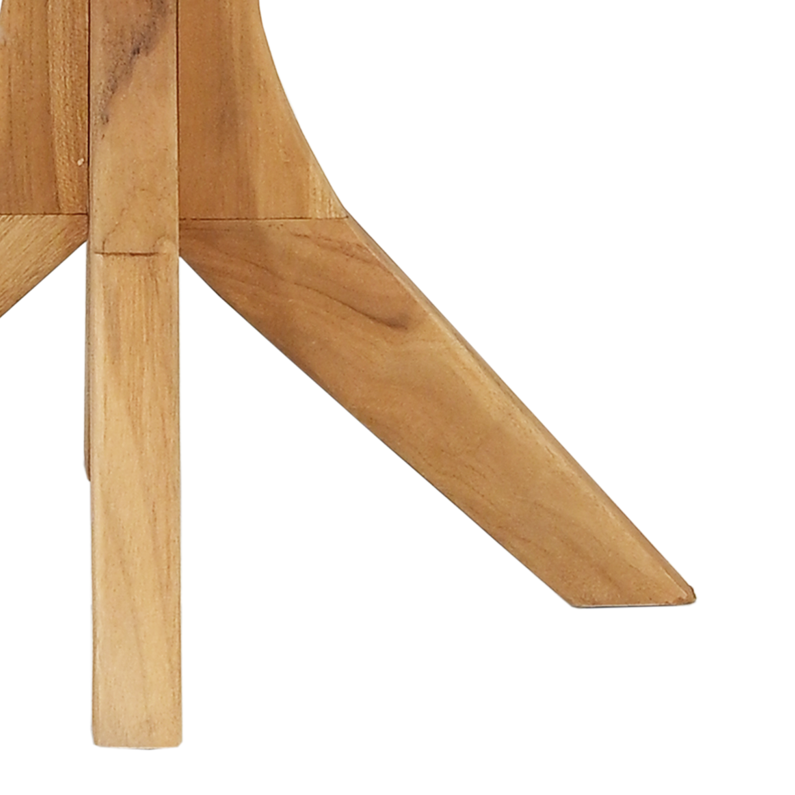 Garden Coffee Table Ø55x51 cm Solid Wood Teak - Image 7