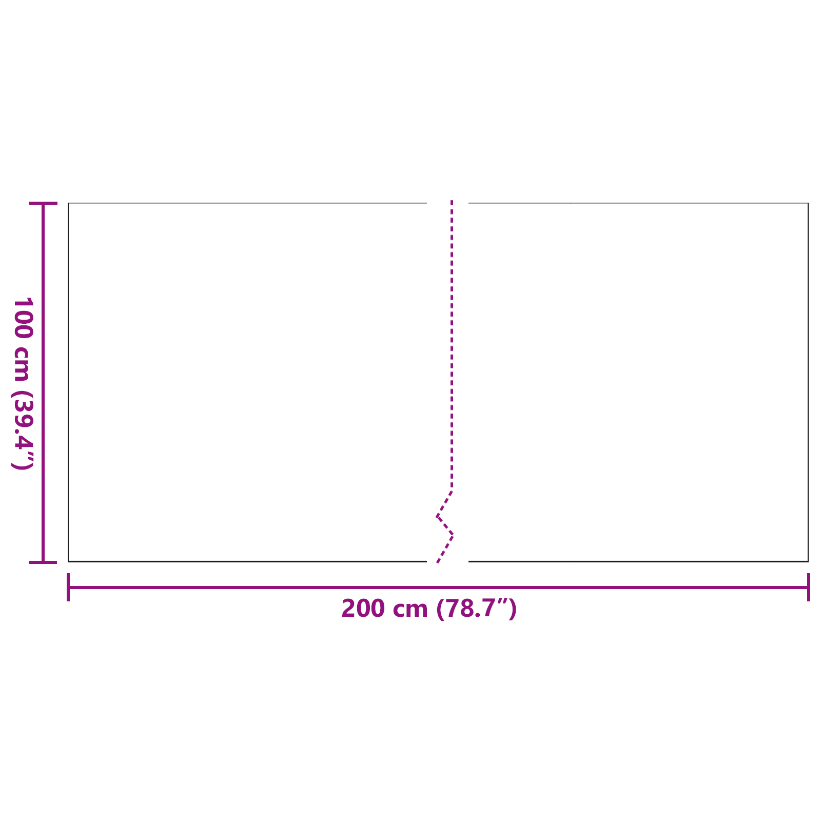 Kunstrasen Schwarz 1x2 m 30 mm - pflanzen-anzucht-kunstpflanzen - Your Garden Eden
