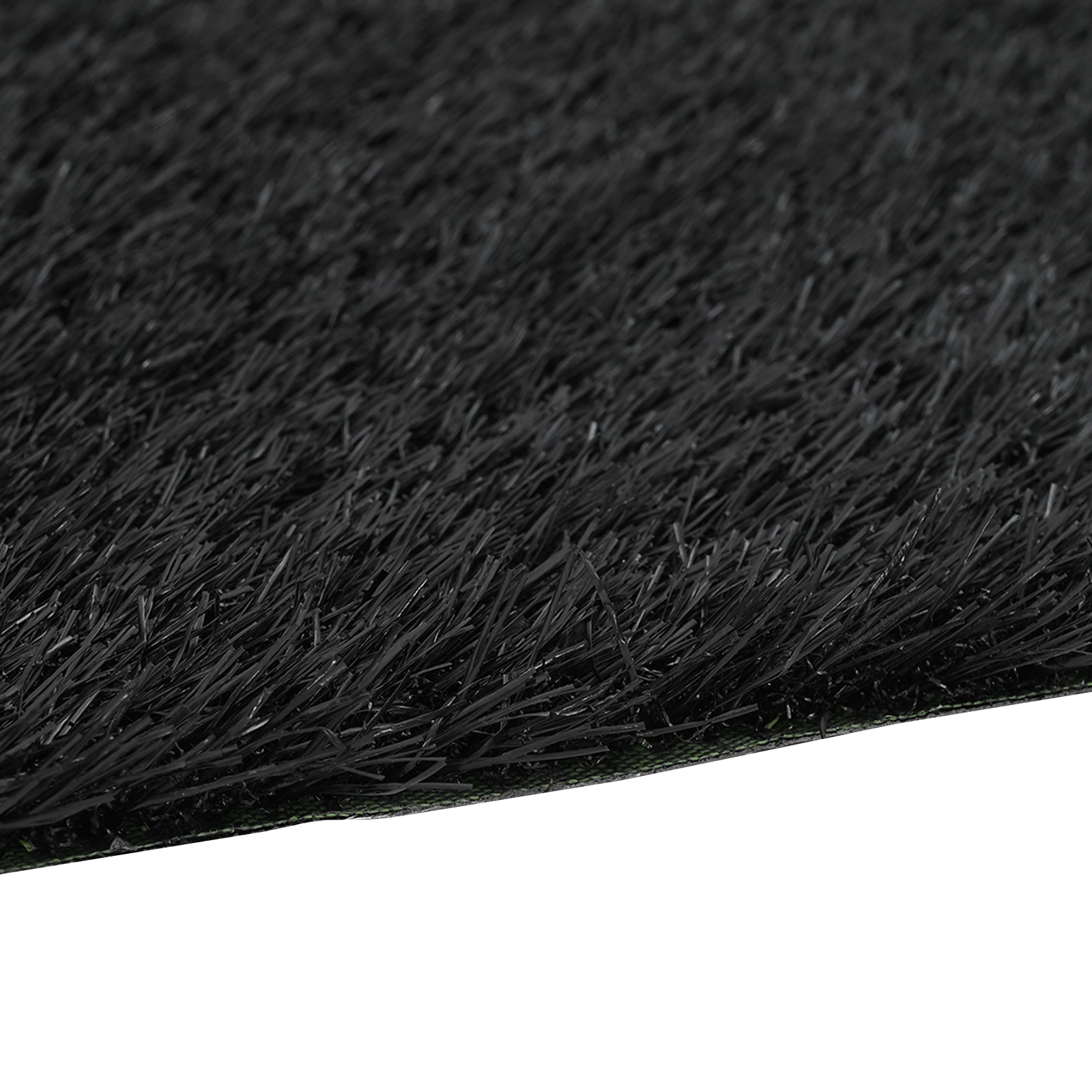Kunstrasen Schwarz 1x15 m 30 mm - pflanzen-anzucht-kunstpflanzen - Your Garden Eden