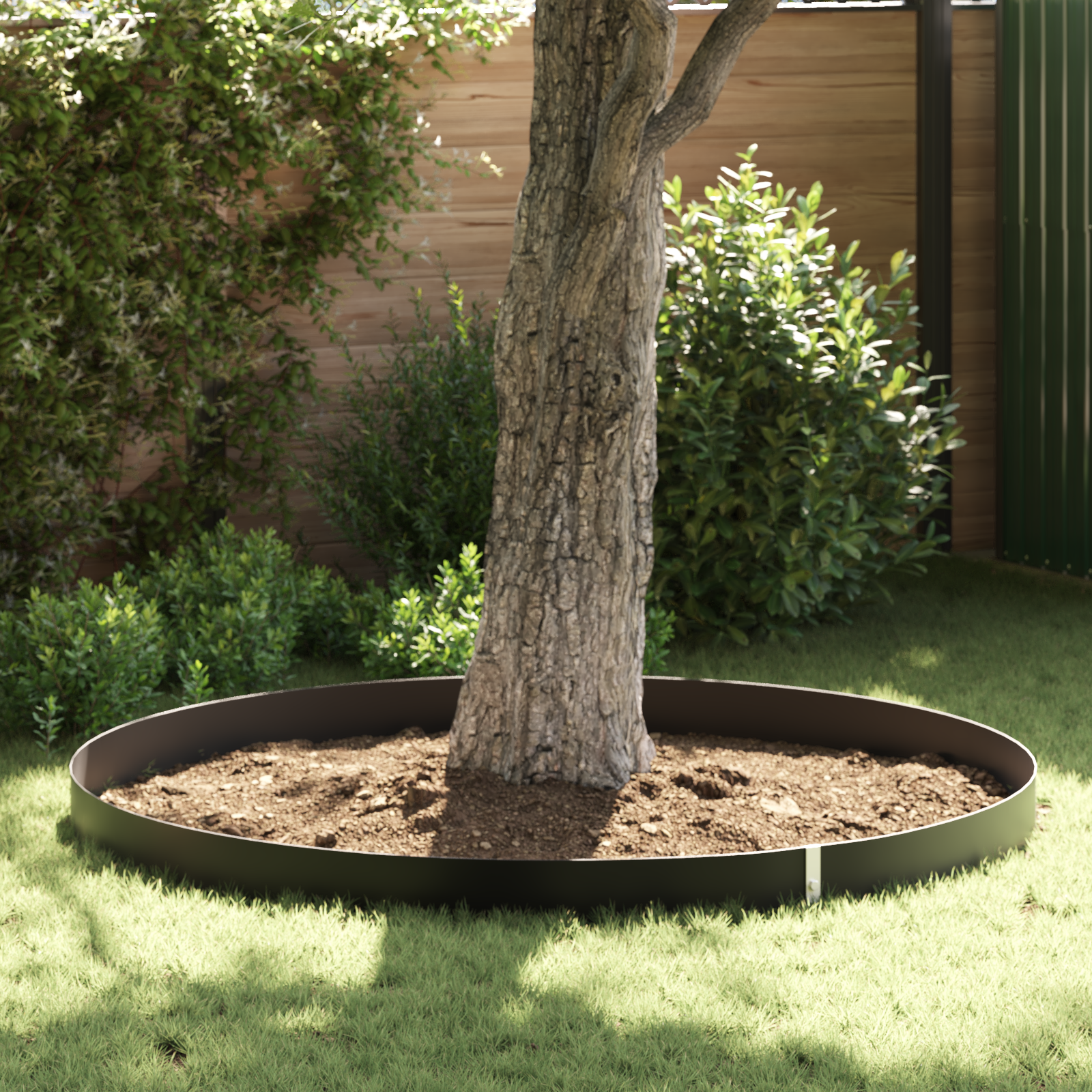 Šaknų barjeras su jungiamaisiais bėgiais Juoda 0,7x3 m 1,5 mm HDPE