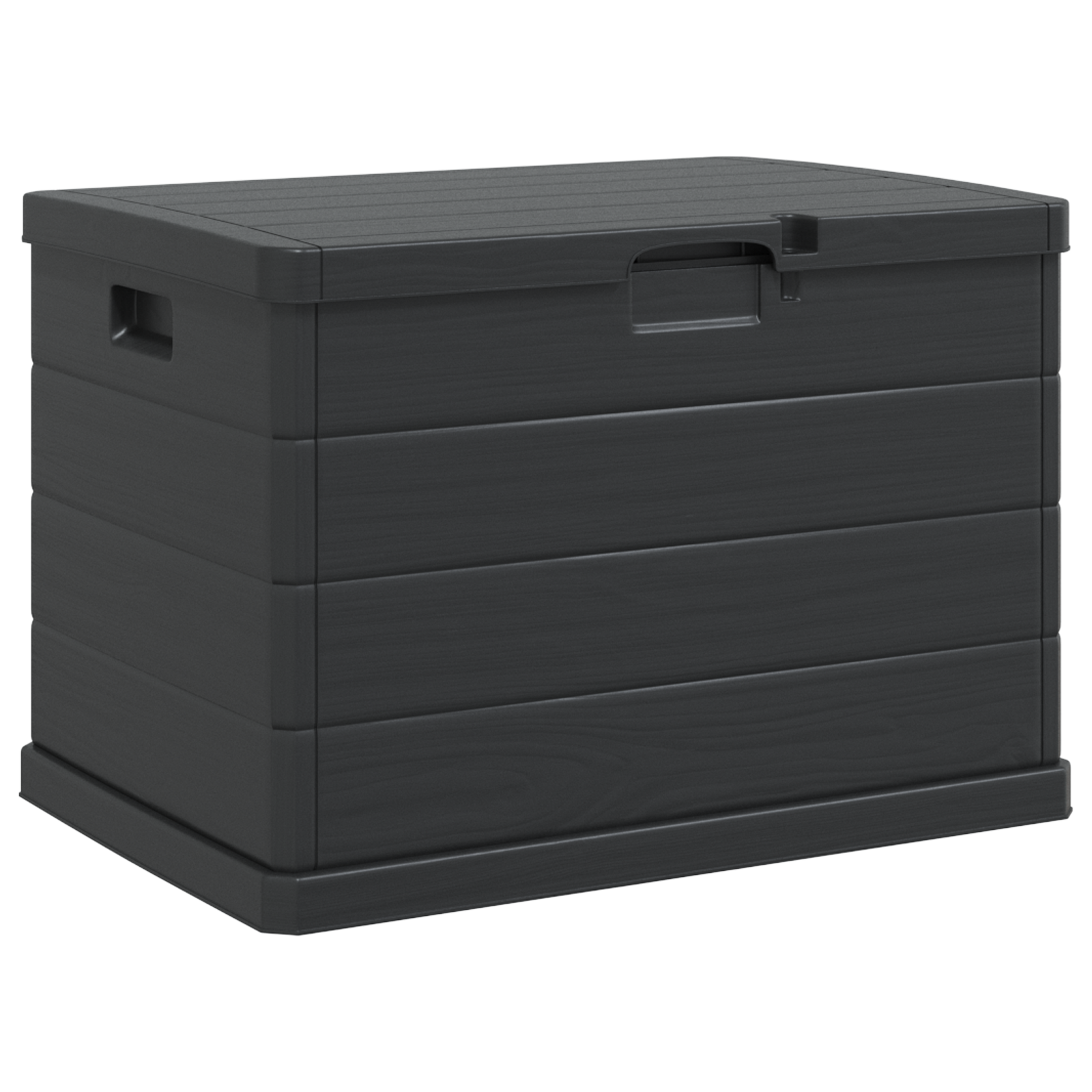 Garden Storage Box - Anthracite, 77.5 x 54.5 x 53 cm, Plastic, 170 L - Image 2