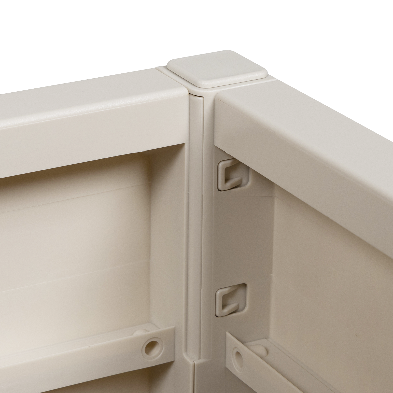 Garden Planter White 36x36x35 cm PP - Image 7