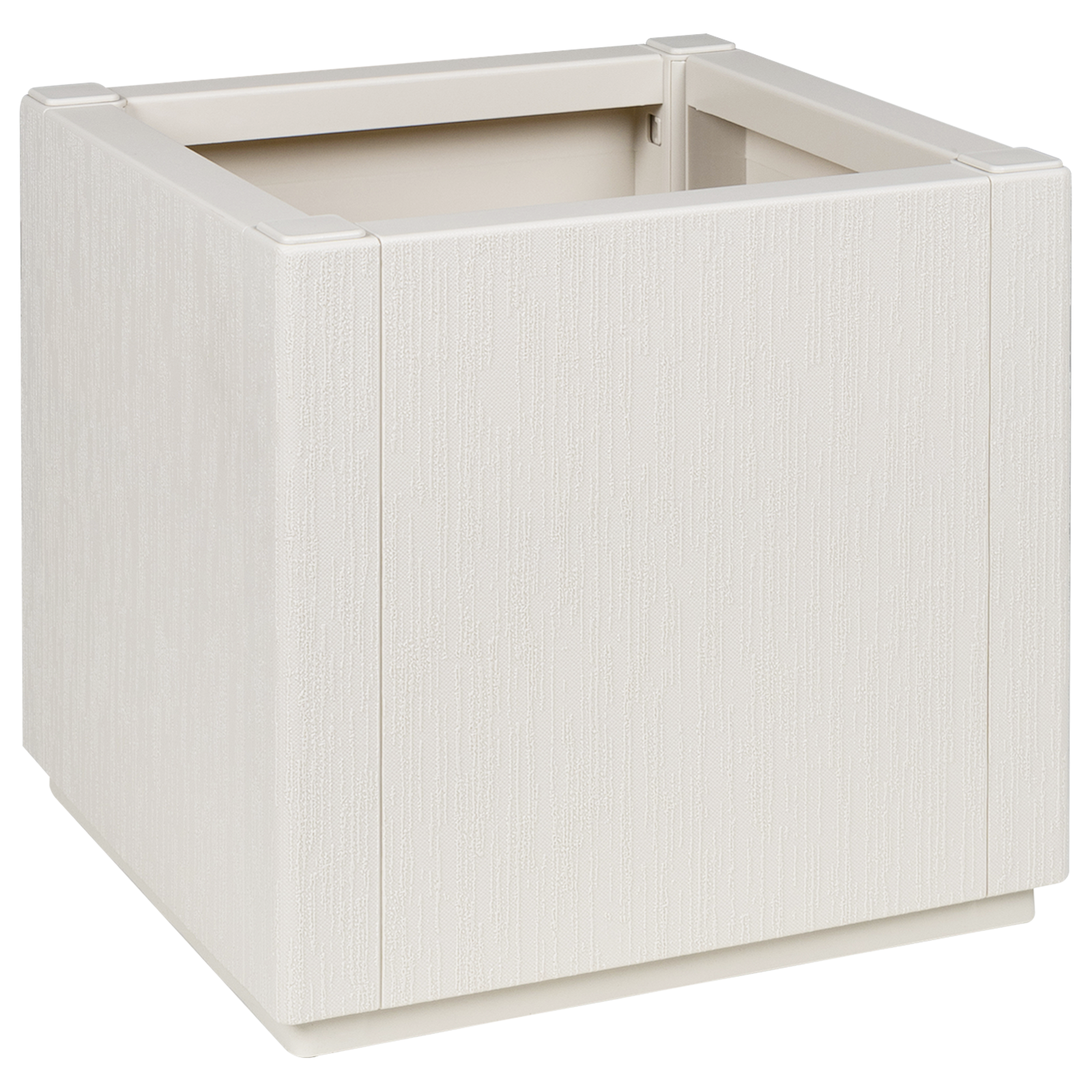 Tuinplanter Wit 36x36x35 cm PP