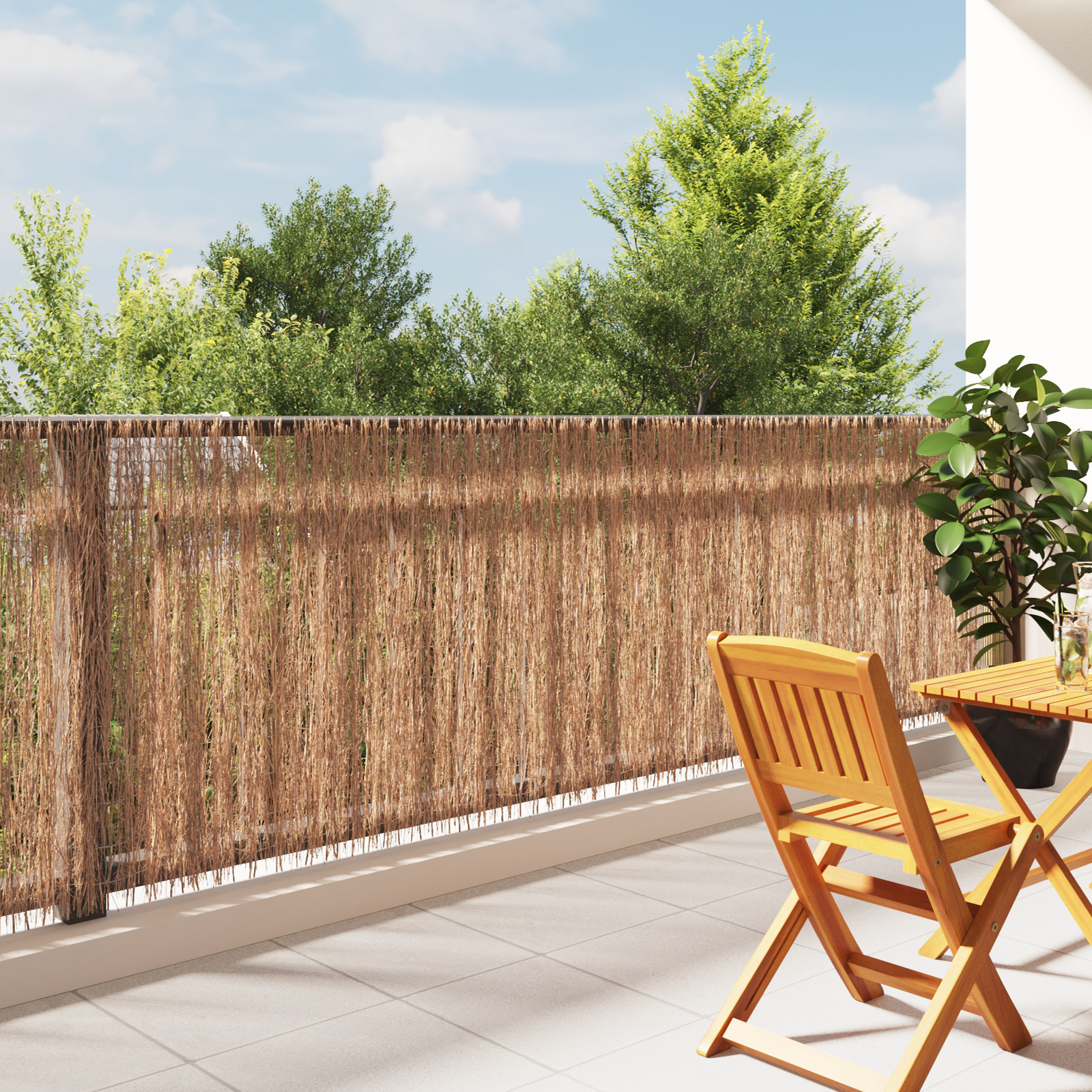 Brushwood Fence 400x125 cm