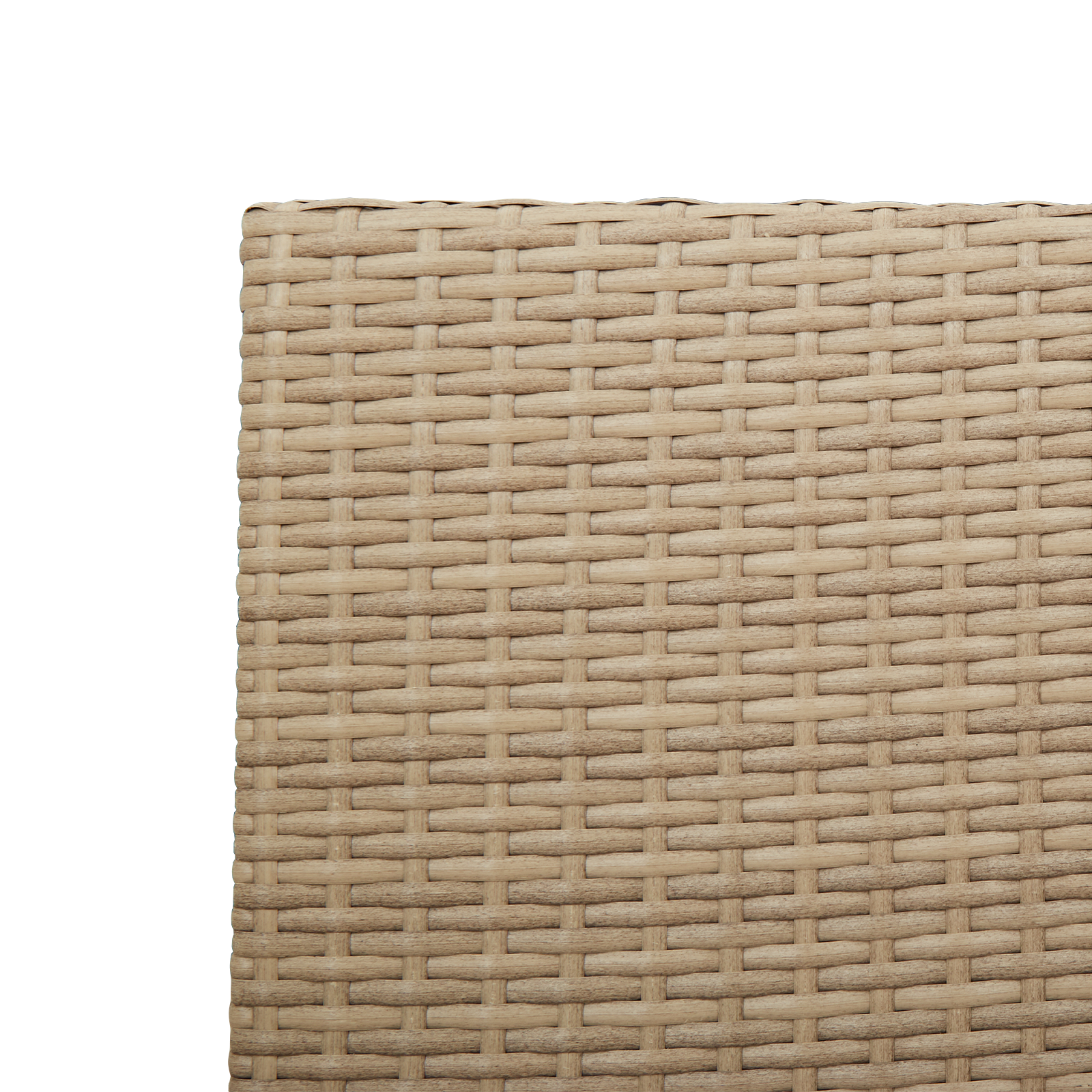 Stacking Garden Chairs with Cushions 2 pcs Beige Poly Rattan - Image 8