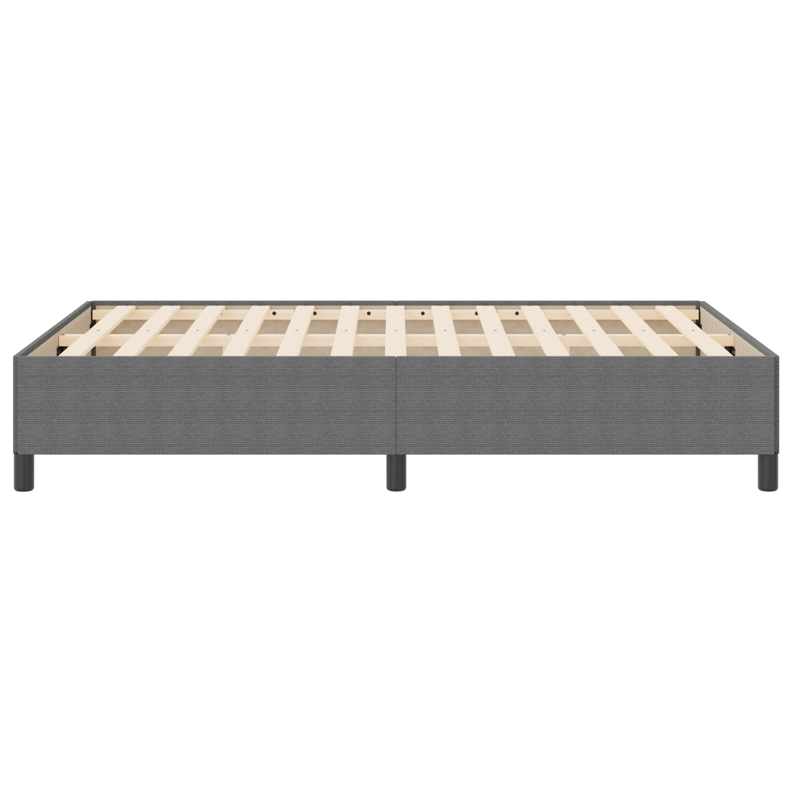 Lovos rėmas Šviesiai pilka 160x200 cm Švelnaus veliūro - Image 7