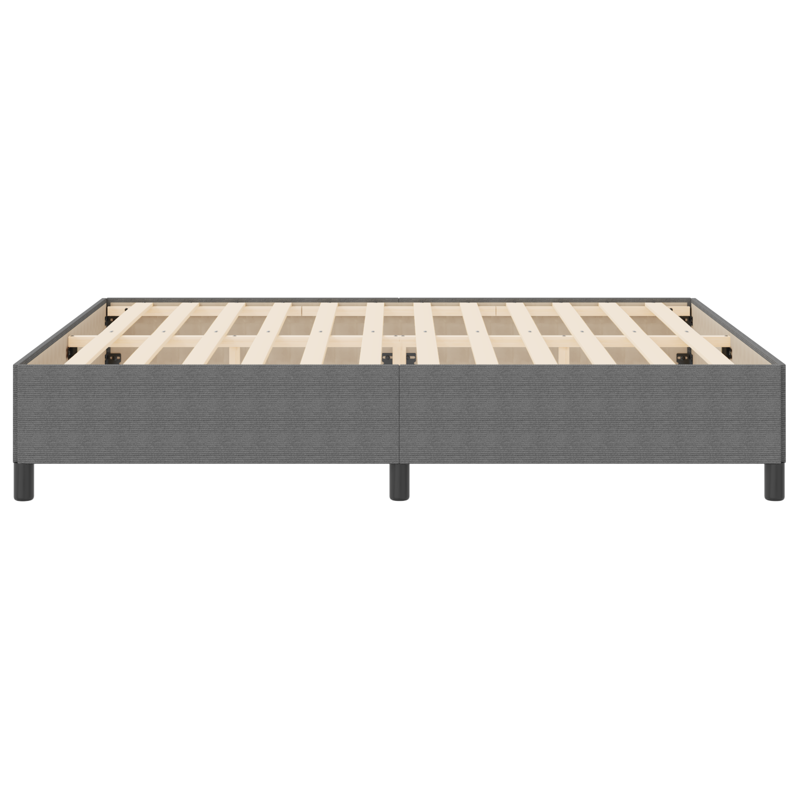 Lovos rėmas Šviesiai pilka 180x200 cm Švelnios medžiagos - Image 5
