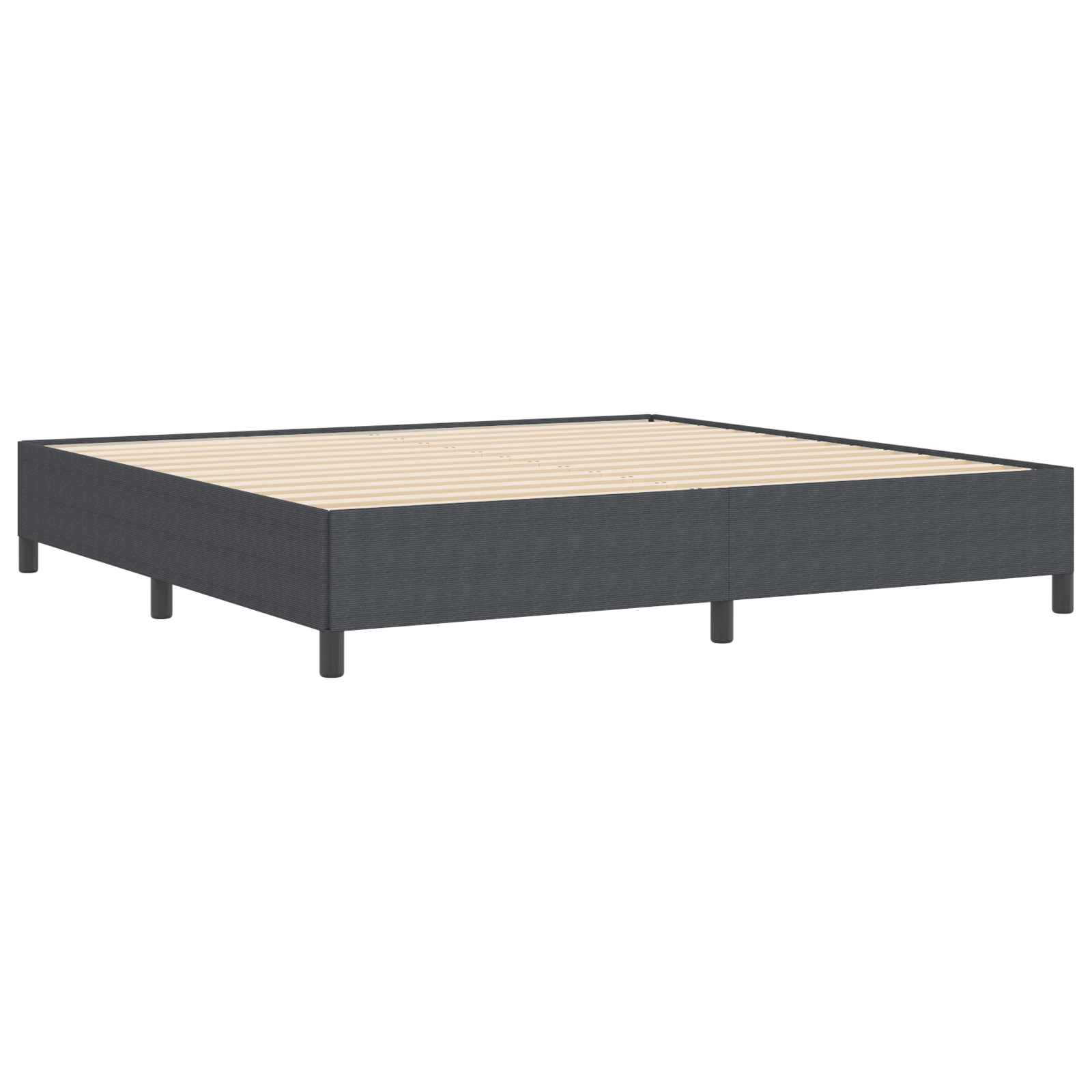 Lovos rėmas Tamsiai pilkas 200x200 cm Kadro medvilnė - Image 6