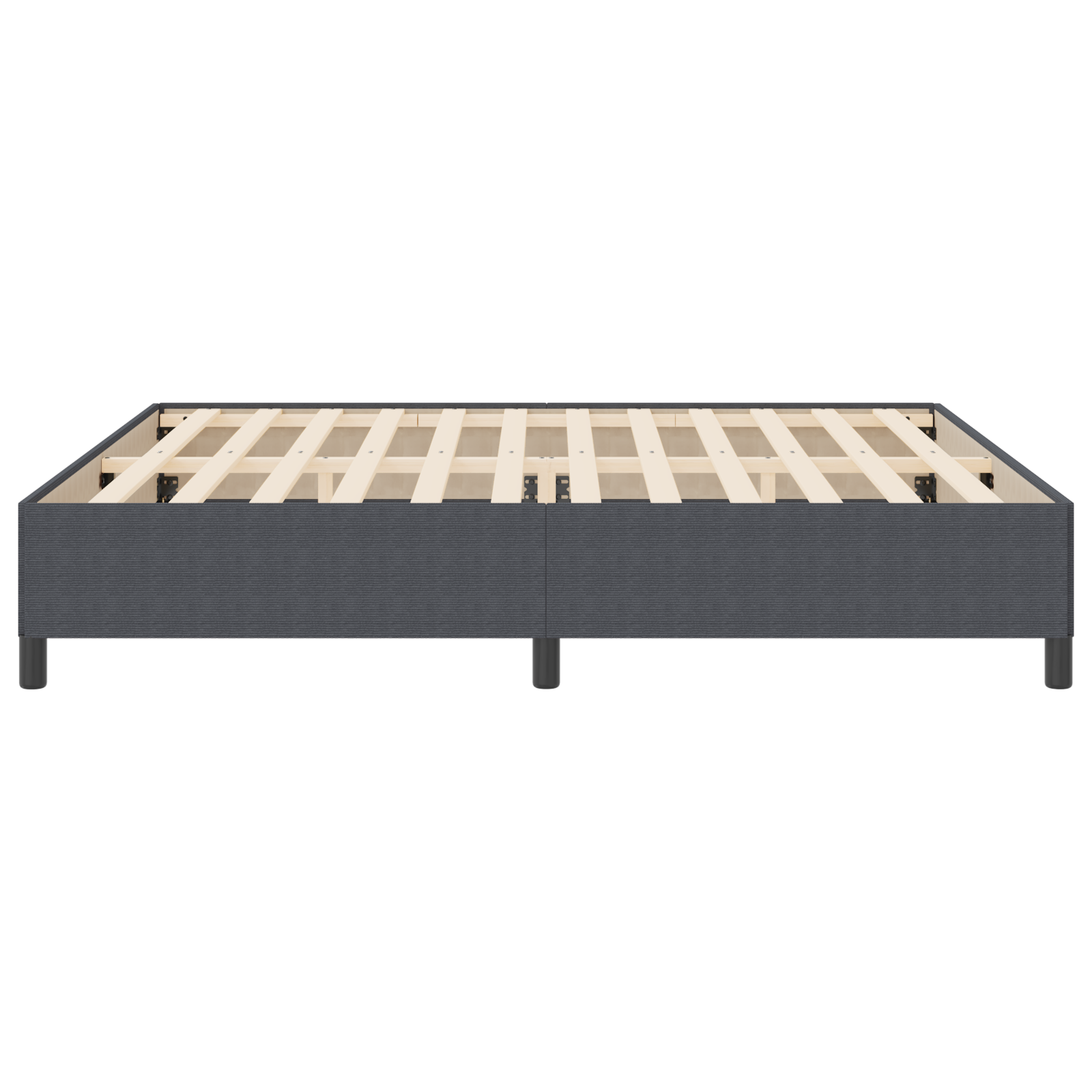 Lovos rėmas Tamsiai pilkas 200x200 cm Kadro medvilnė - Image 5