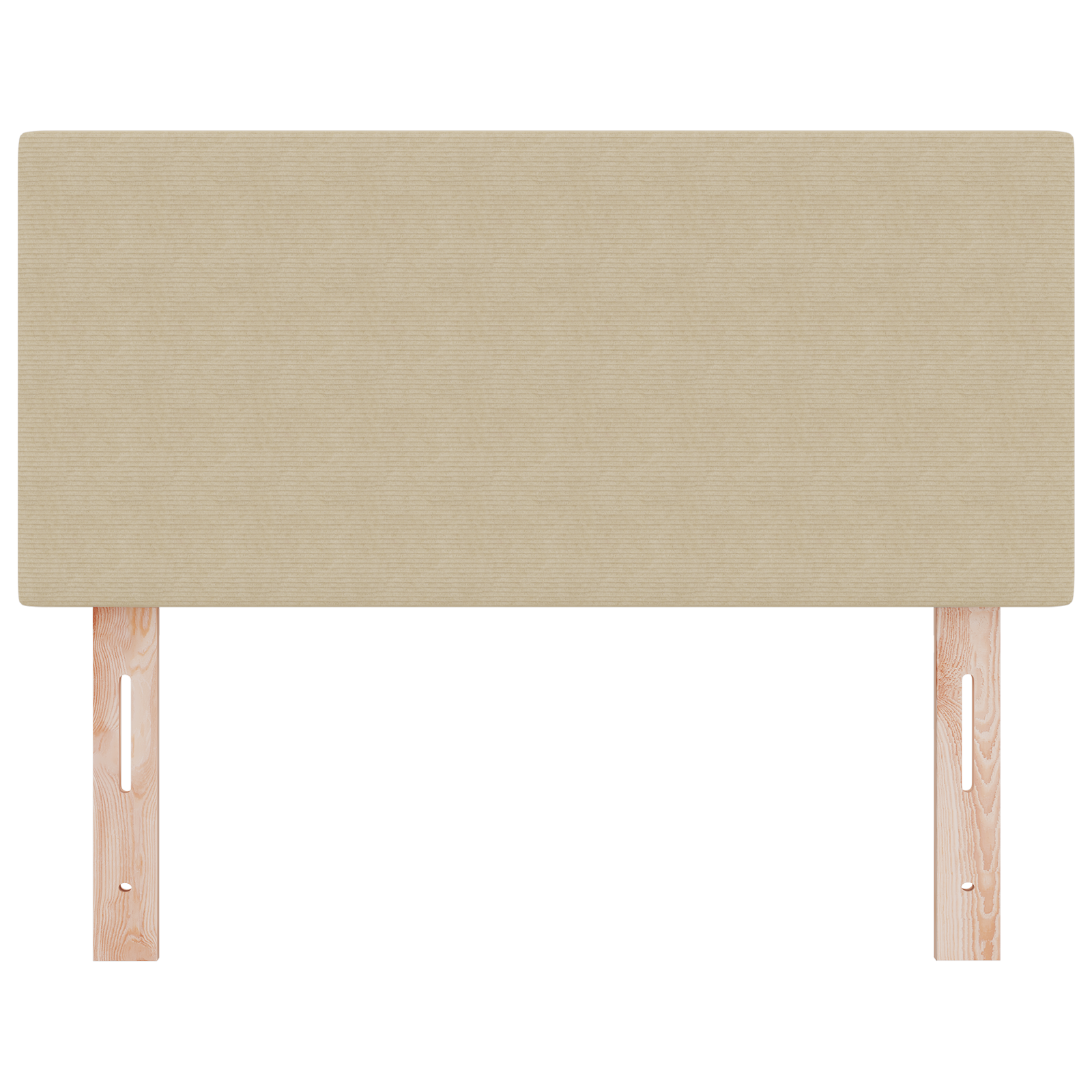 Headboard Plain Design Light Green Grey 90 cm Corduroy Fabric - Image 4