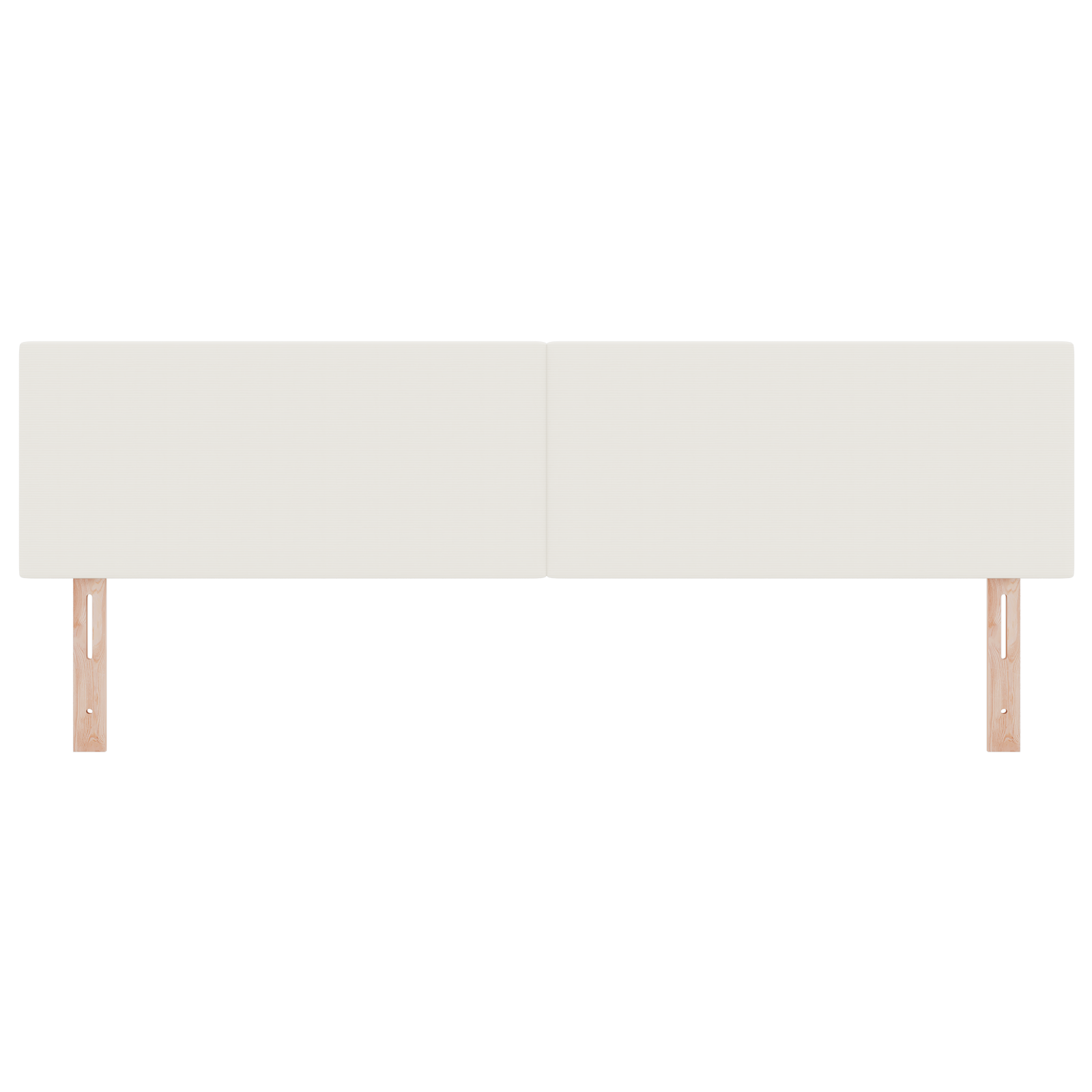 Sengegavl Enkel Design Creme 180 cm Fløjlstof 4 image product%2F42007063%2FP Image 42007063 WBG Front 03