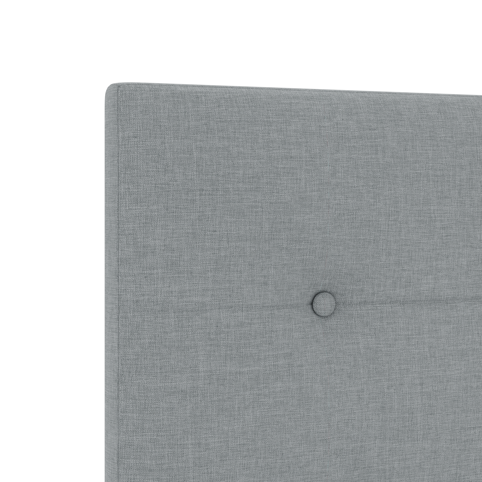 Headboard Button Tufted Light Grey 80 cm Fabric - Image 8