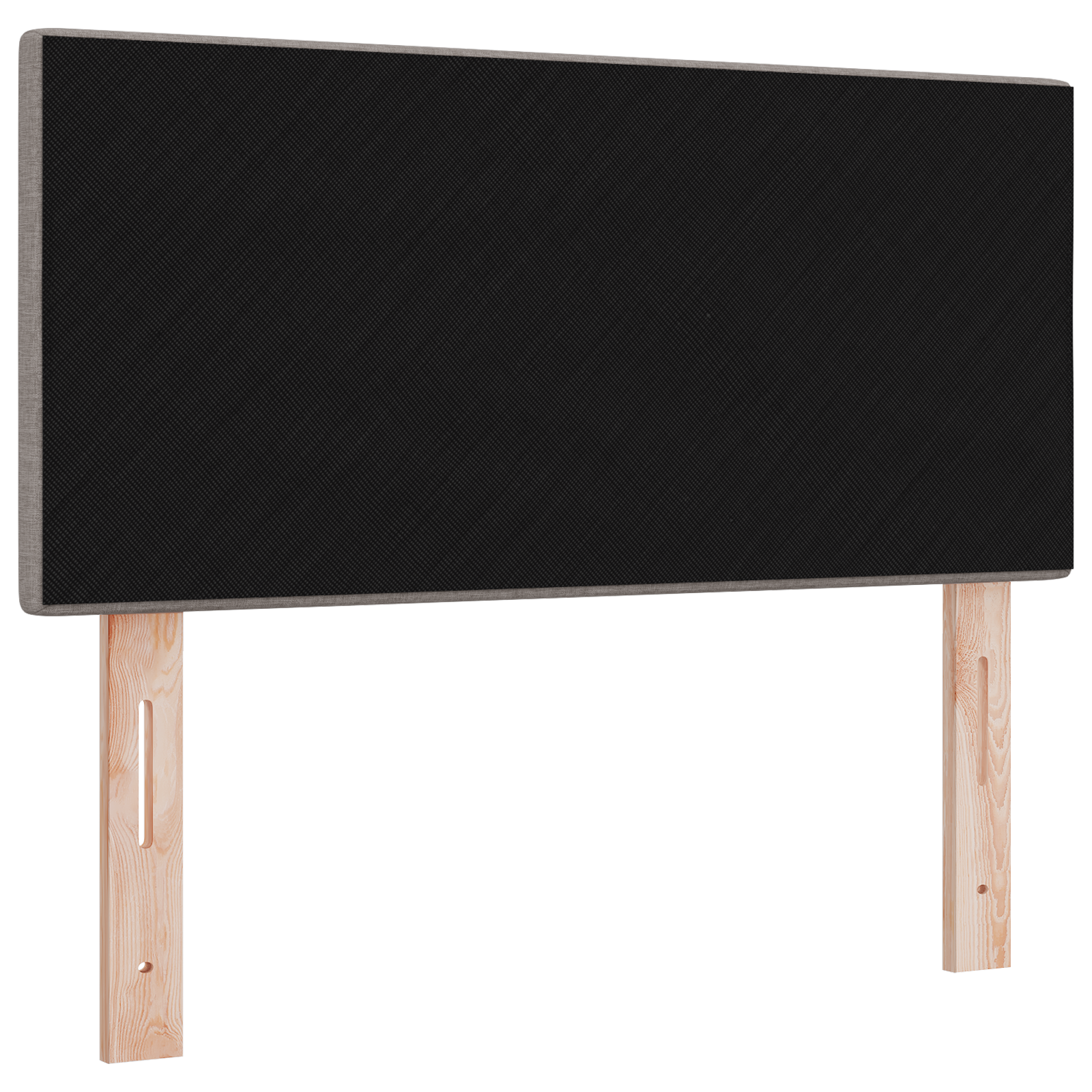 Headboard Button Tufted Taupe 80 cm Fabric - Image 7