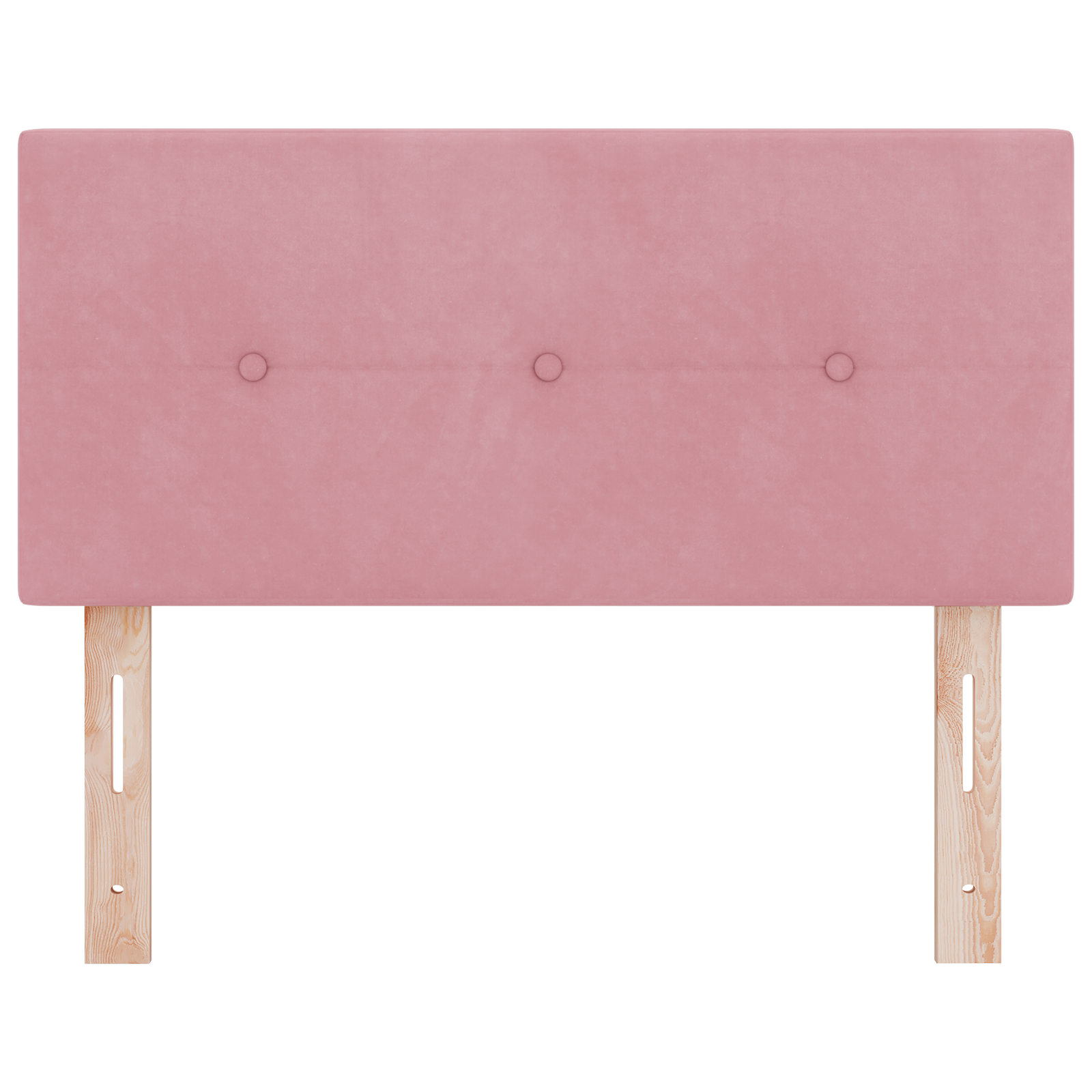 Headboard Button Tufted Pink 80 cm Velvet - Image 4
