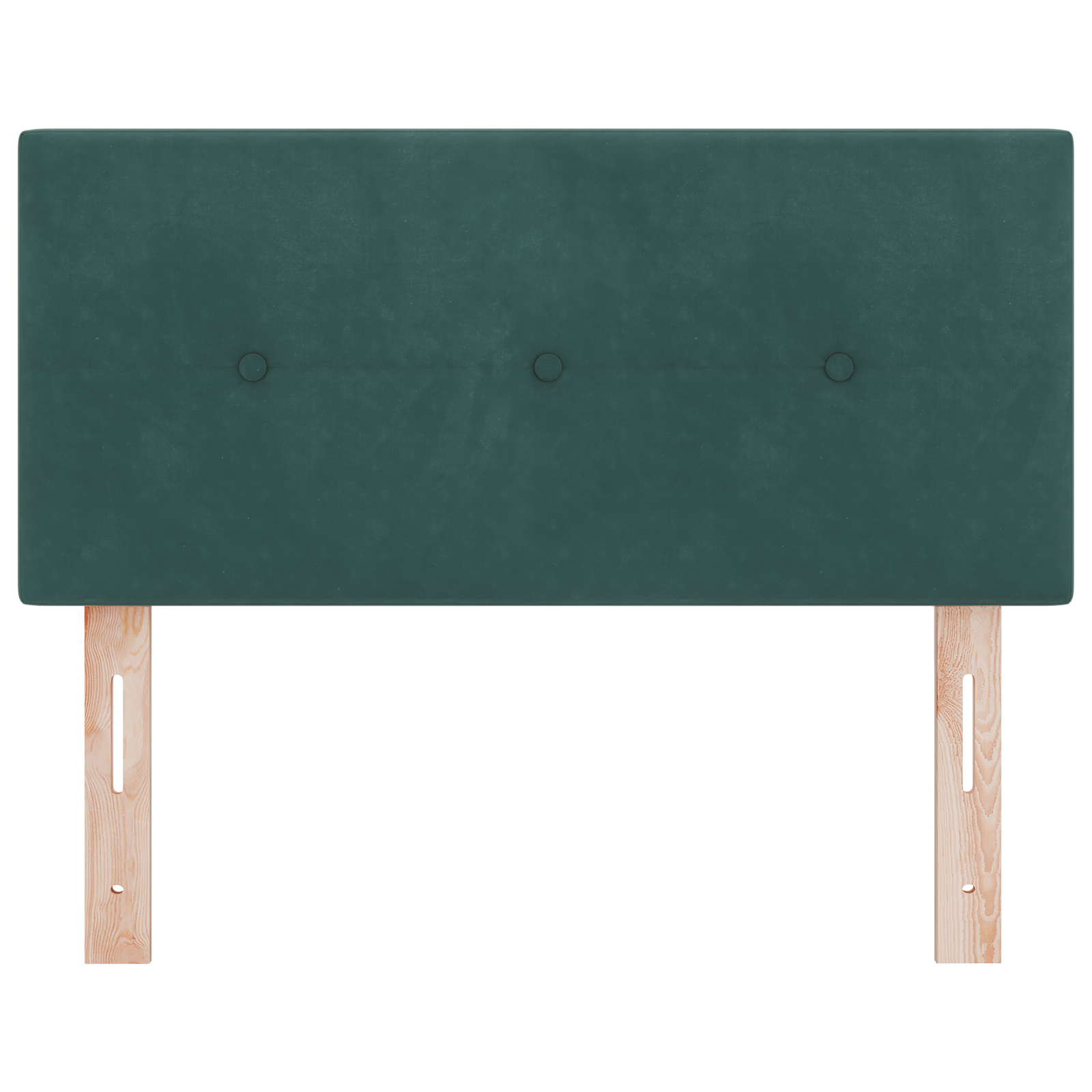 Headboard Button Tufted Dark Green 90 cm Velvet - Image 4