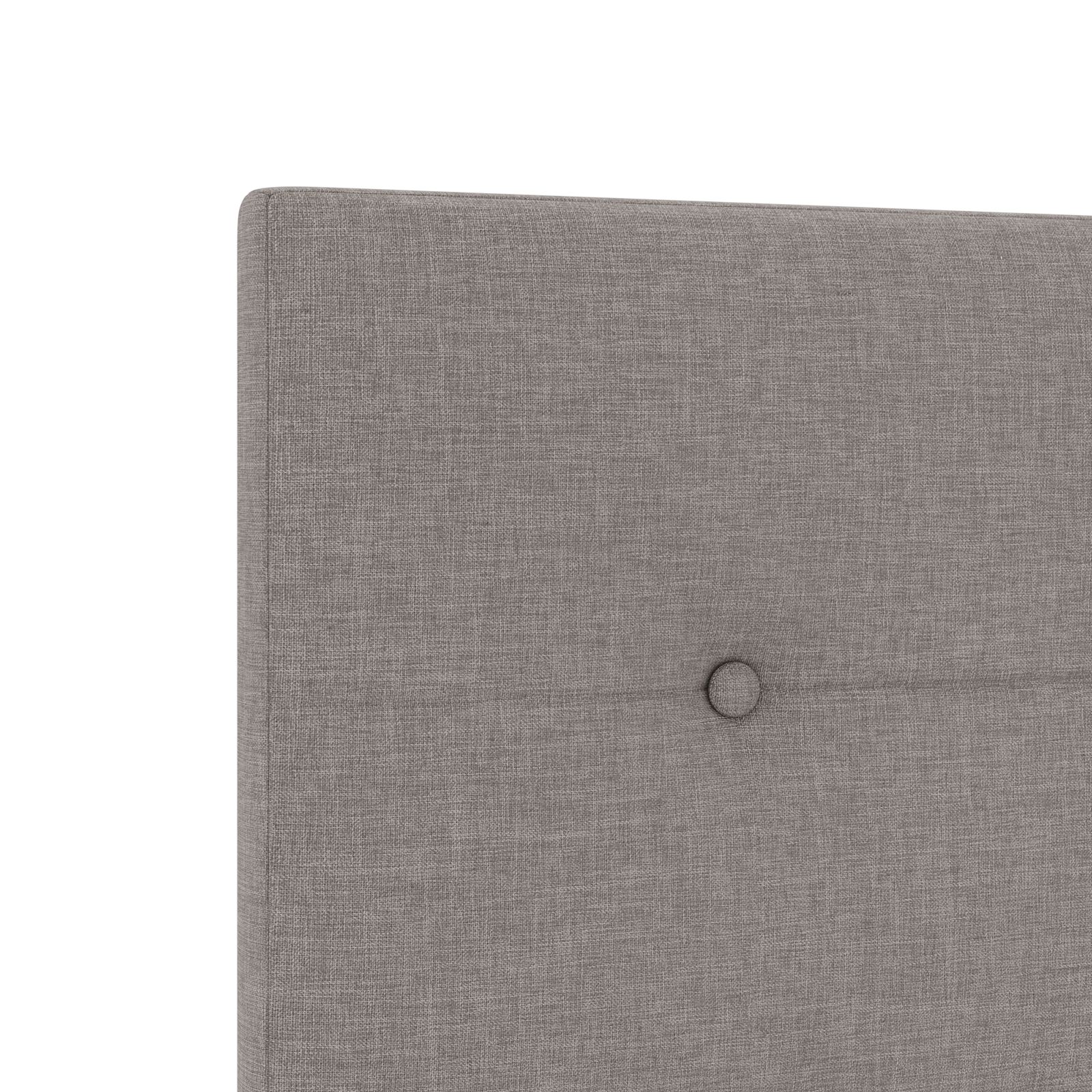 Headboard Button Tufted Taupe 100 cm Fabric - Image 8