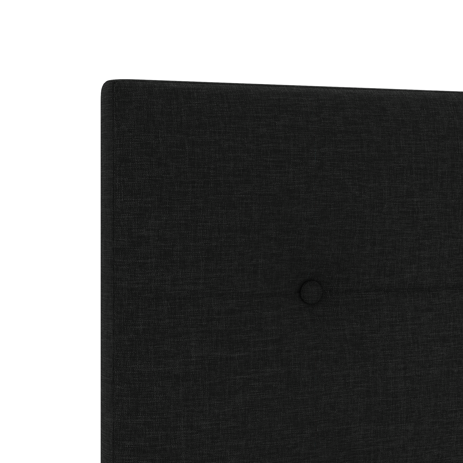 Headboard Button Tufted Black 200 cm Fabric - Image 7