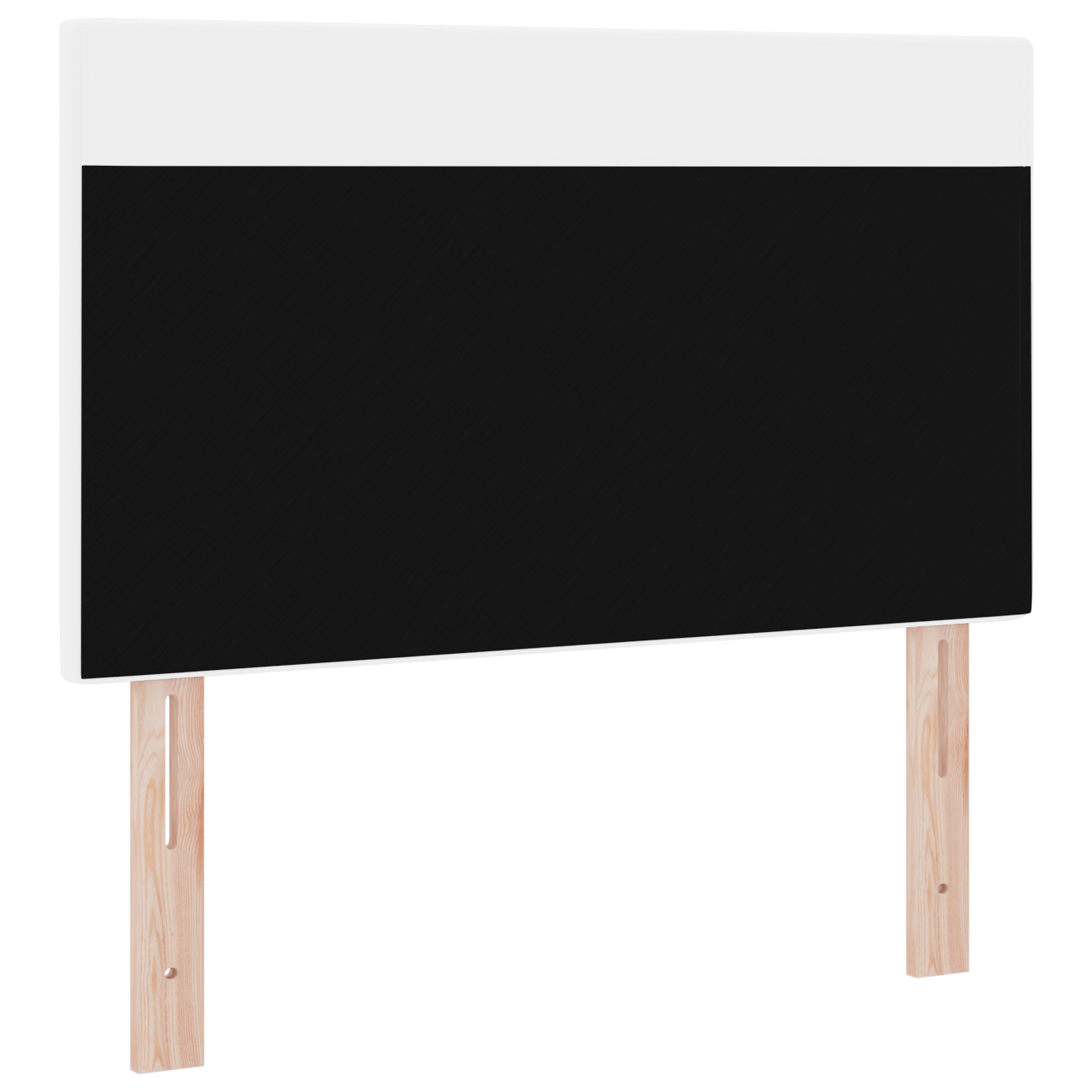 Headboard Plain Design Pure White 90 cm Faux Leather - Image 4