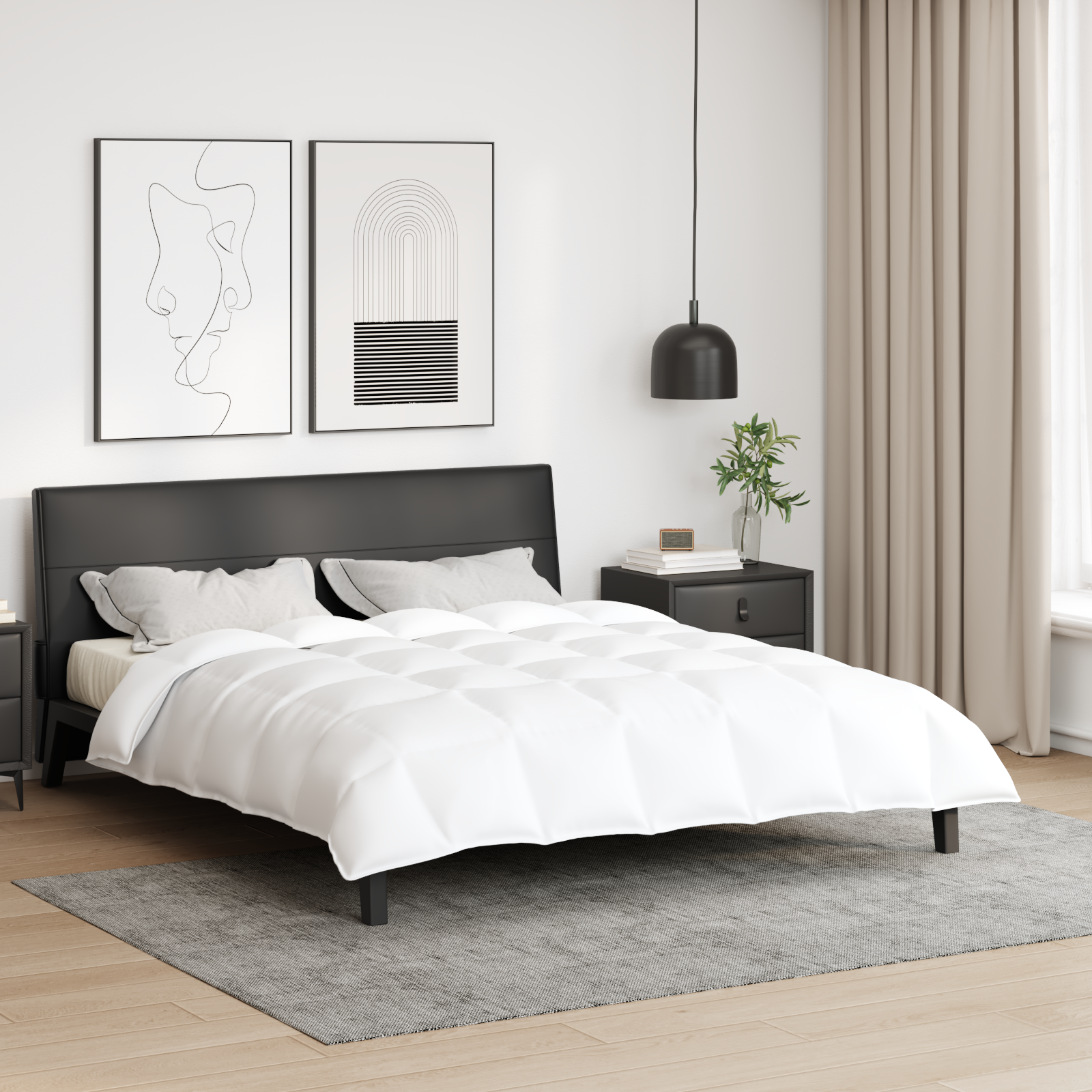 Dekens & Duvets Wit 260 x 220 cm Dons