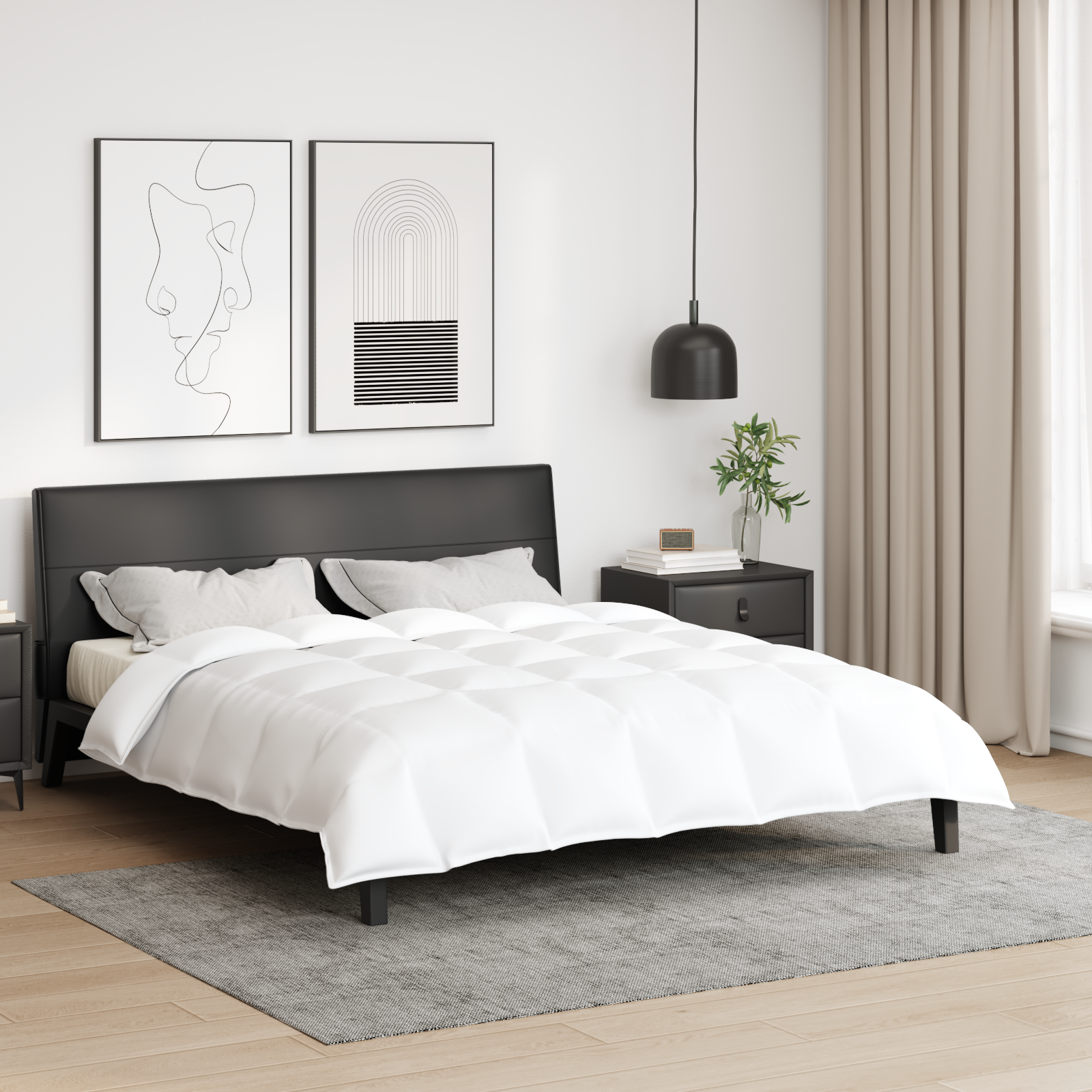 Dekens & Donsdekens Wit 240 x 200 cm Dons
