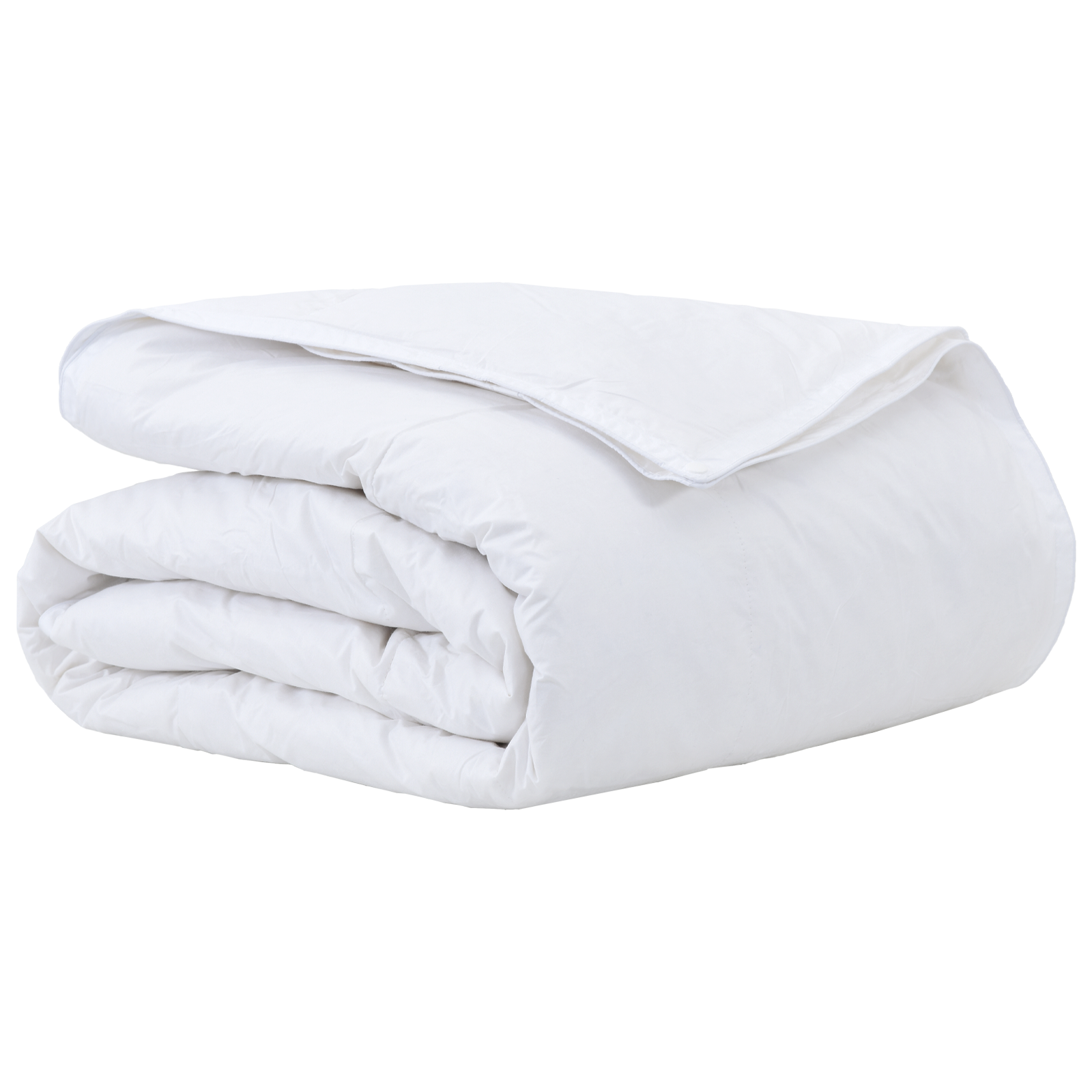 2-in-1 Dekbed Wit 155 x 220 cm Veren