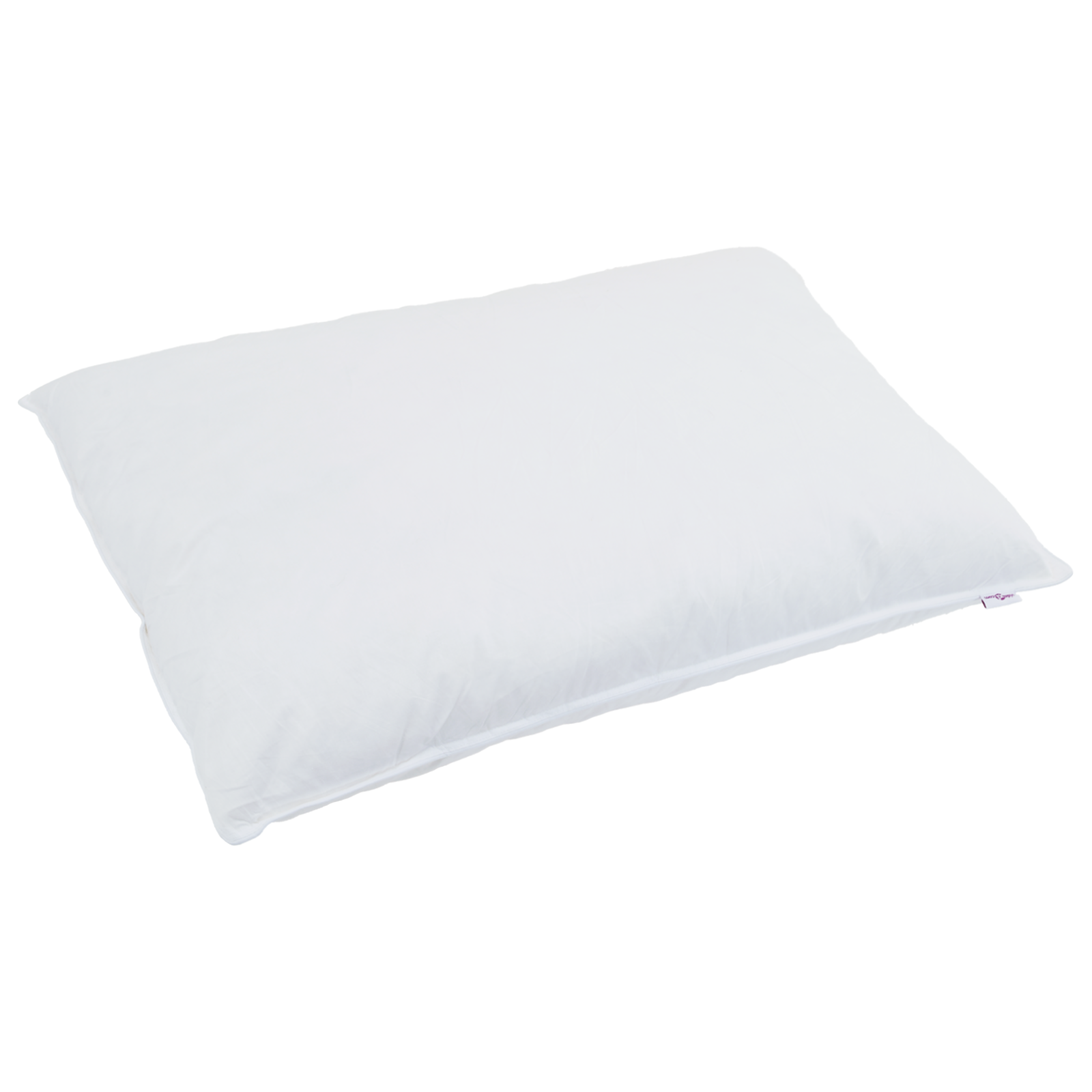 Hoofdkussen met kussen 2 pcs Wit 70 x 90 cm Veren