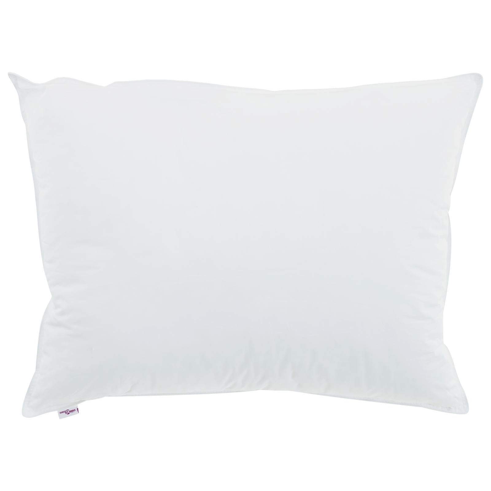 Hoofdkussen met kussen 2 pcs Wit 70 x 90 cm Katoen
