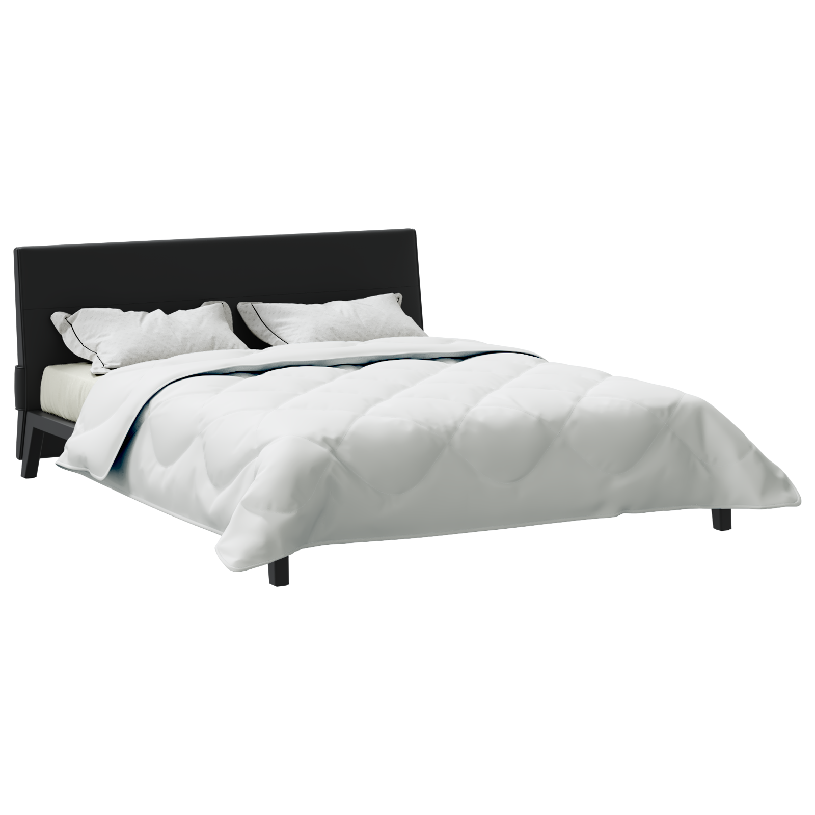 Zomer Dekbed Wit 240 x 202 x 3 cm Polyester