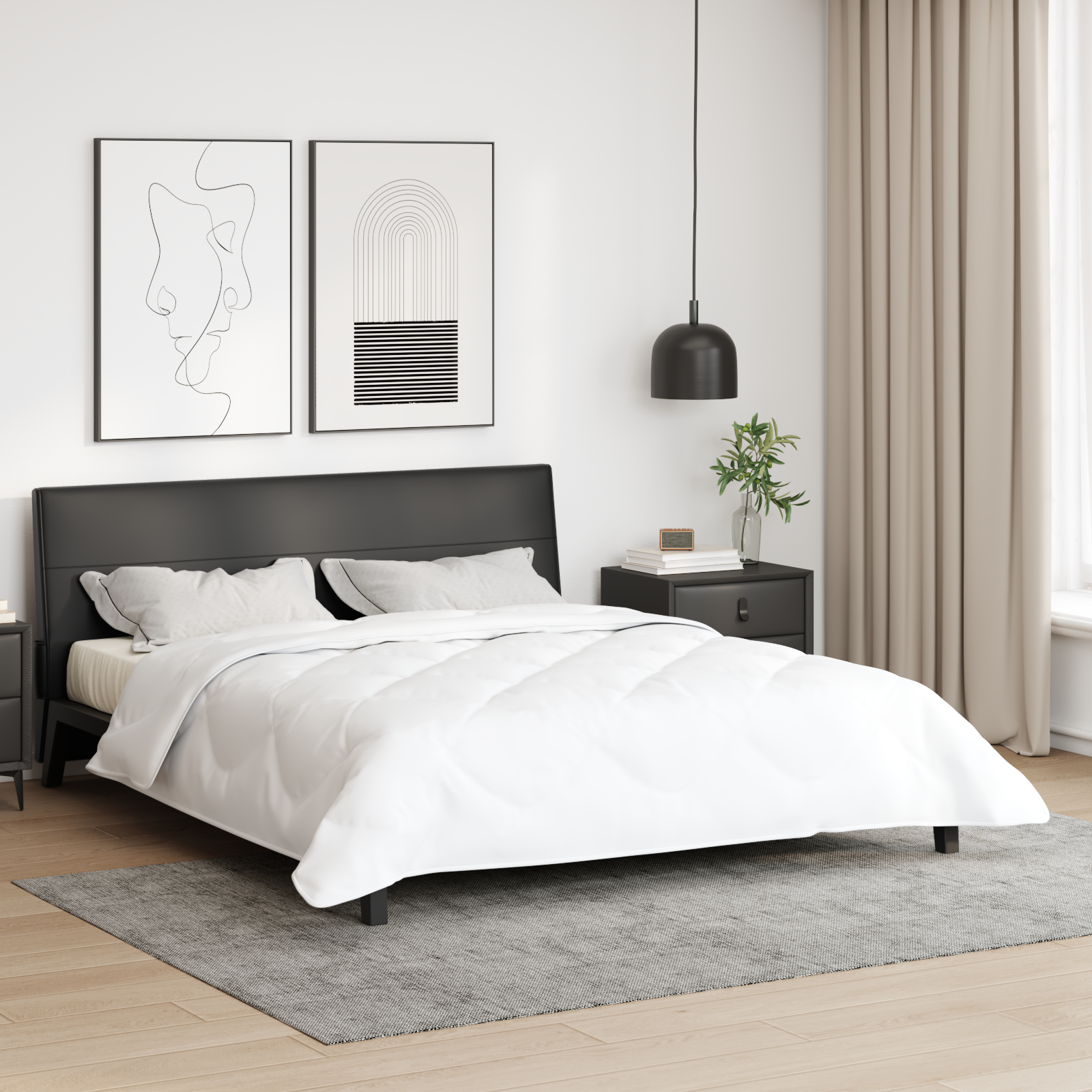 Dekens & Duvets Wit 240 x 200 cm Microvezel