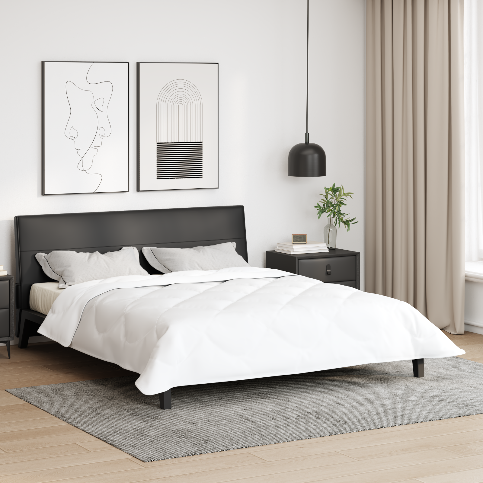 Dekens & Duvets Wit 200 x 220 cm Microvezel