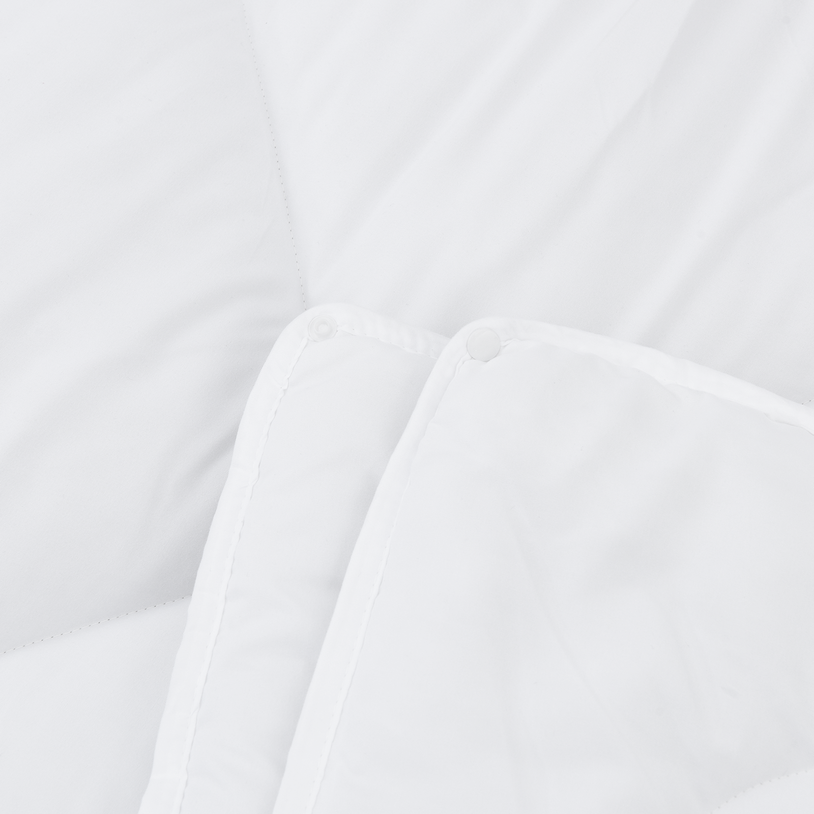 2-in-1 Dekbed Wit 200 x 140 x 10 cm Polyester