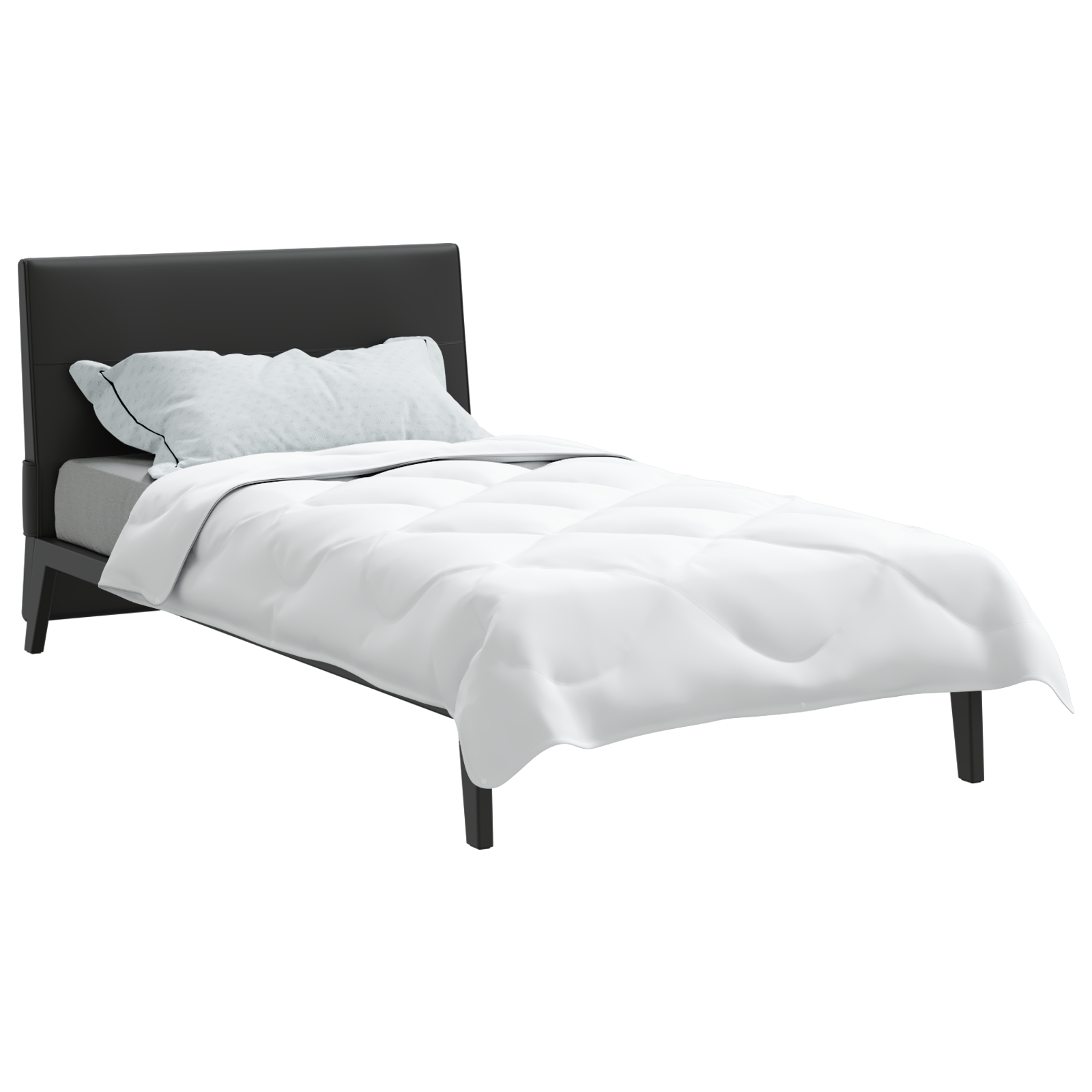 2-in-1 Dekbed Wit 200 x 140 x 10 cm Polyester
