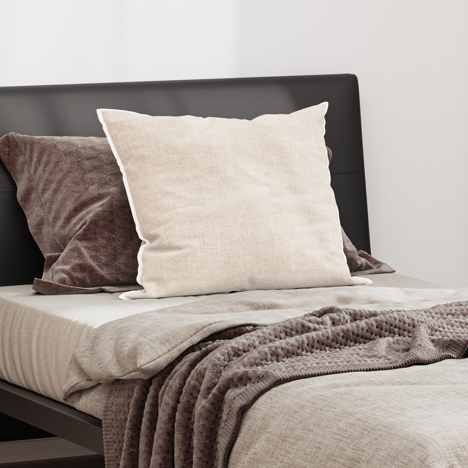 Hoofdkussen Wit 50 x 75 cm 85gsm 100% polyester