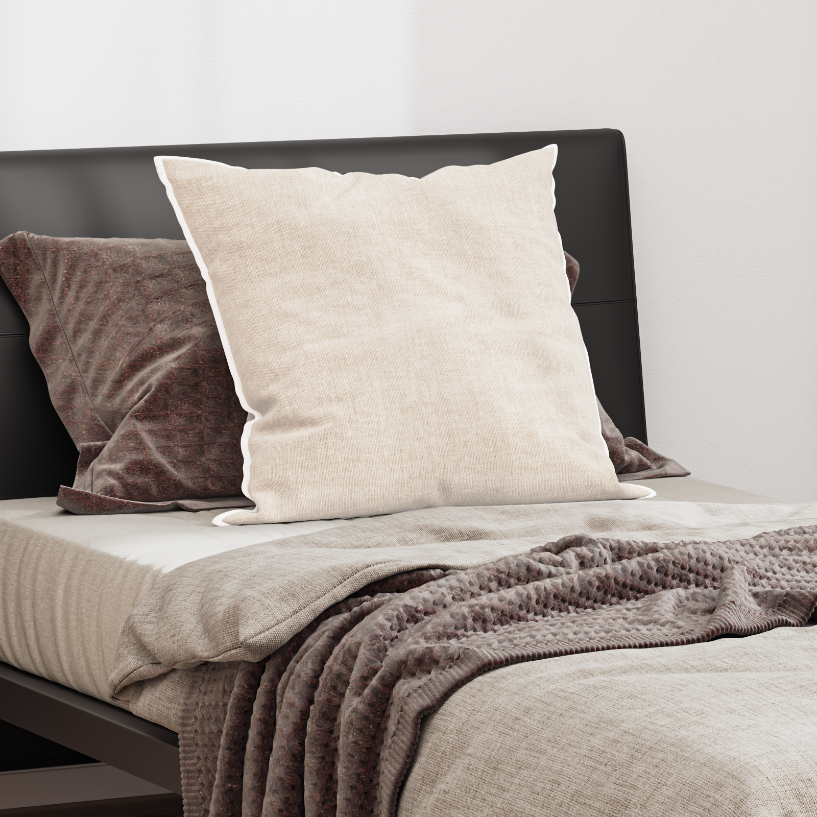 Hoofdkussen Wit 60 x 70 cm 85gsm 100% polyester