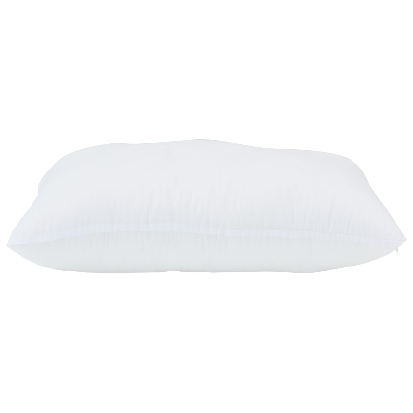 Hoofdkussen met kussen 2 pcs Wit 51 x 50 x 20 cm Polyester