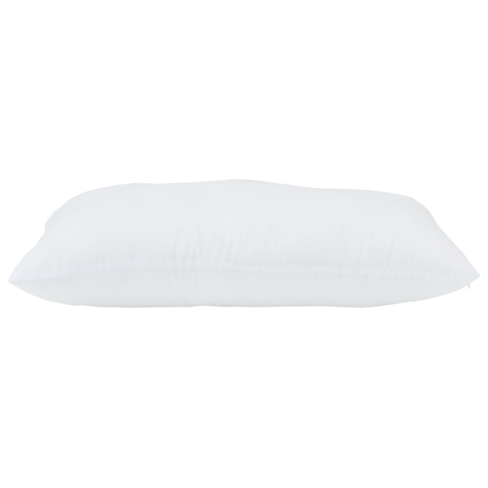 Hoofdkussen met kussen 2 pcs Wit 61 x 41 x 20 cm Polyester