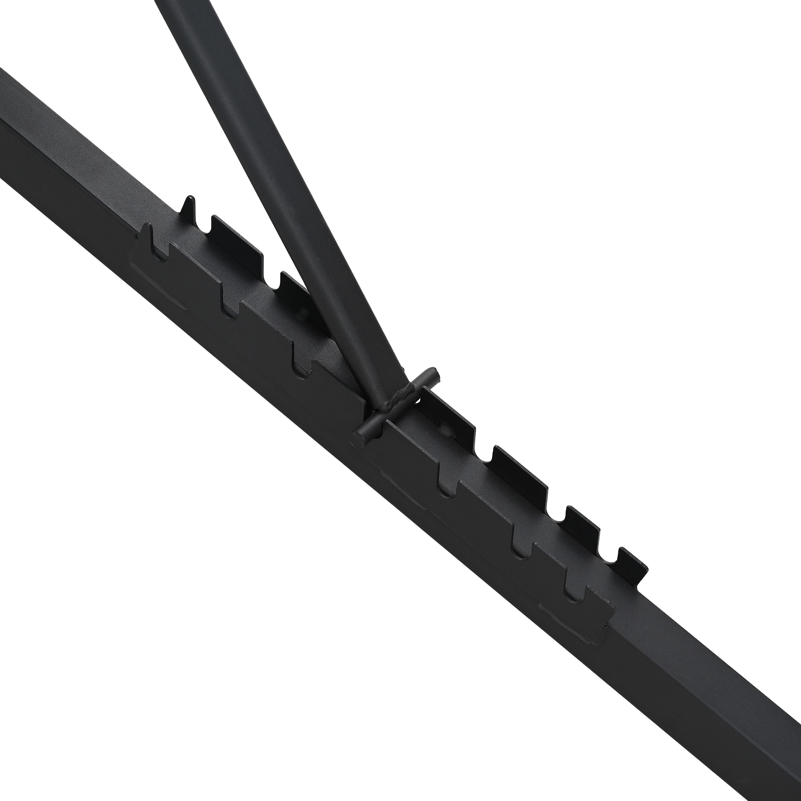 Adjustable Weight Bench Foldable 230 kg Black Steel - Image 5