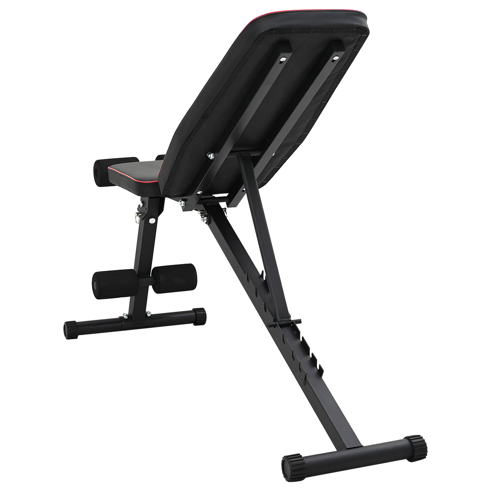 Adjustable Weight Bench Foldable 230 kg Black Steel - Image 4