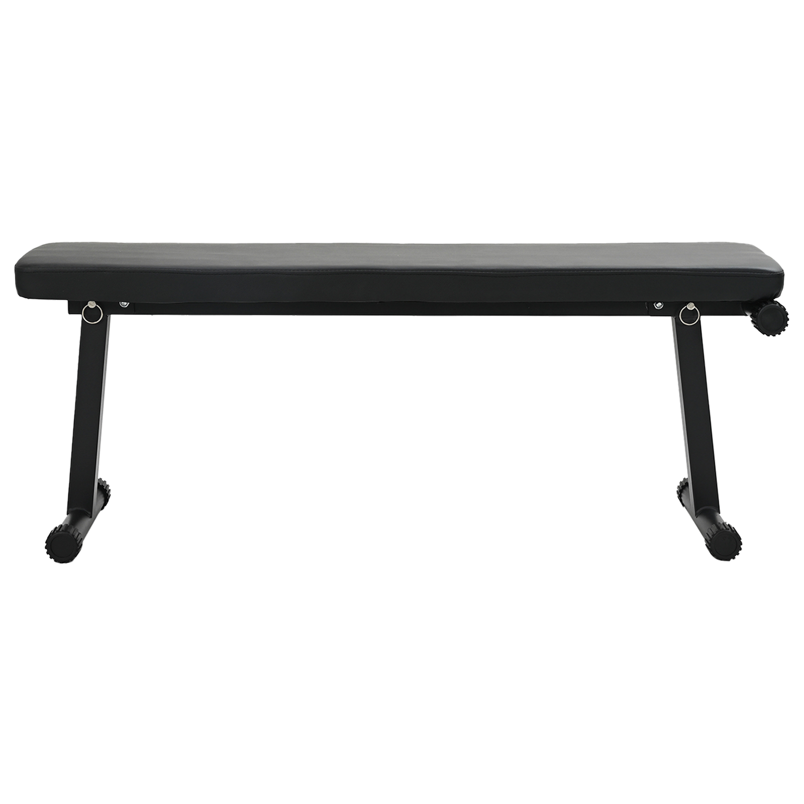 Foldable Weight Bench 100 kg Black 107x27x41 cm Steel - Image 4