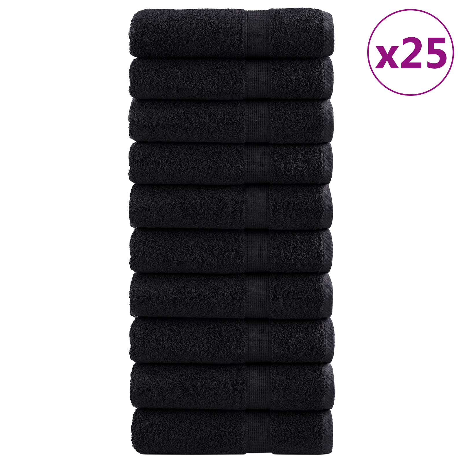 Premium Bath Towels "SOLUND" 25 pcs 100x150 cm 550 gsm - Image 2
