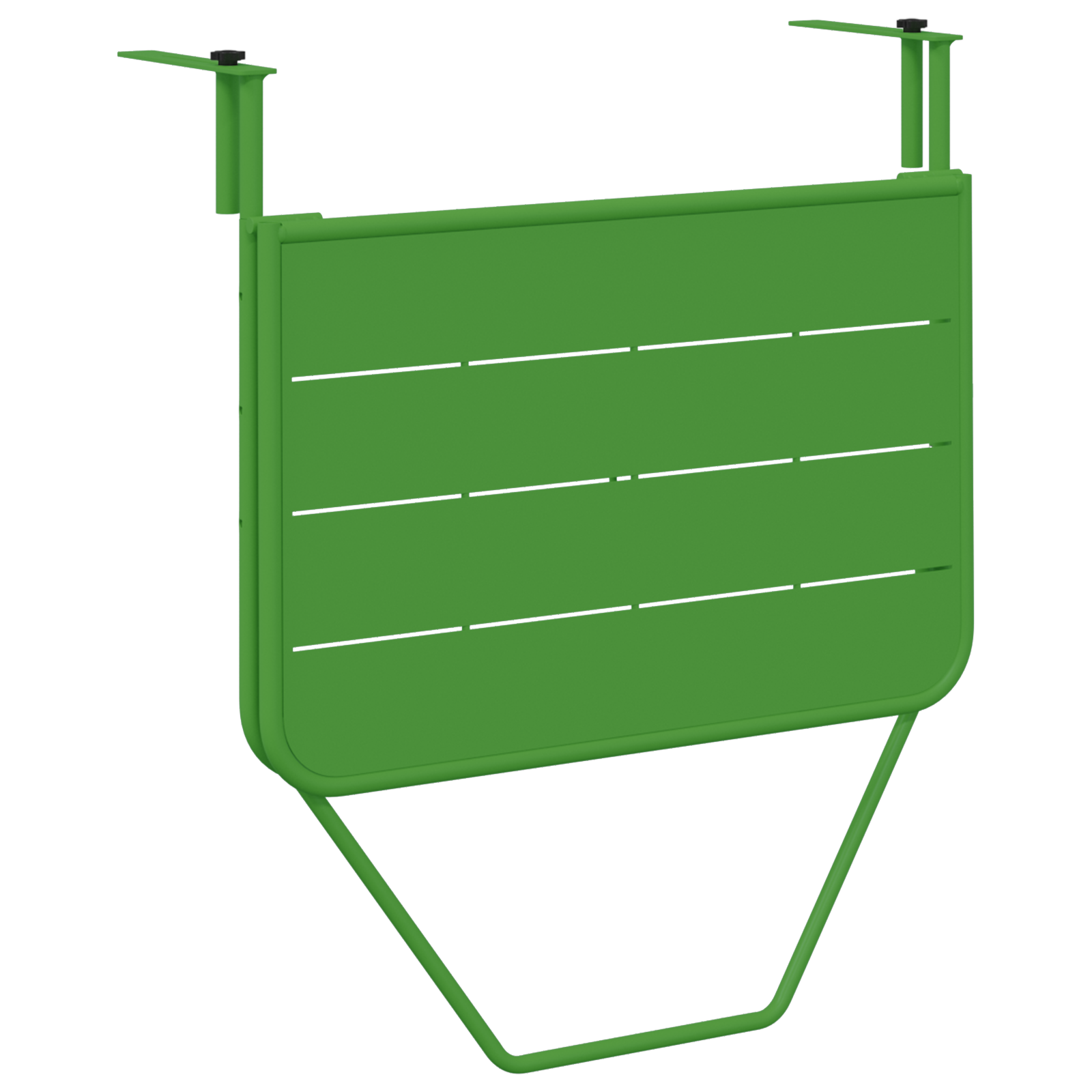 Foldable Green Balcony Table 60x40 cm Steel - Image 5