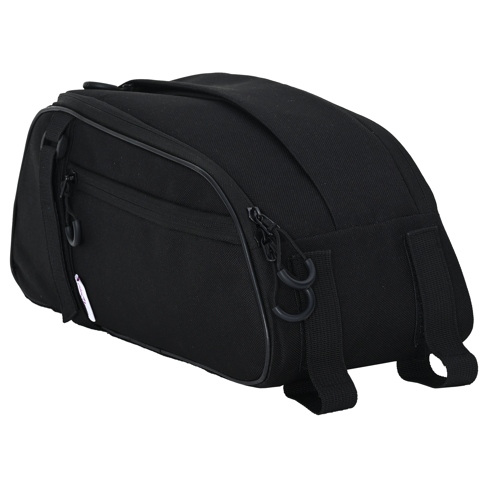 Bicycle Bag for Pannier Rack 8 L Black 38x16x16 cm